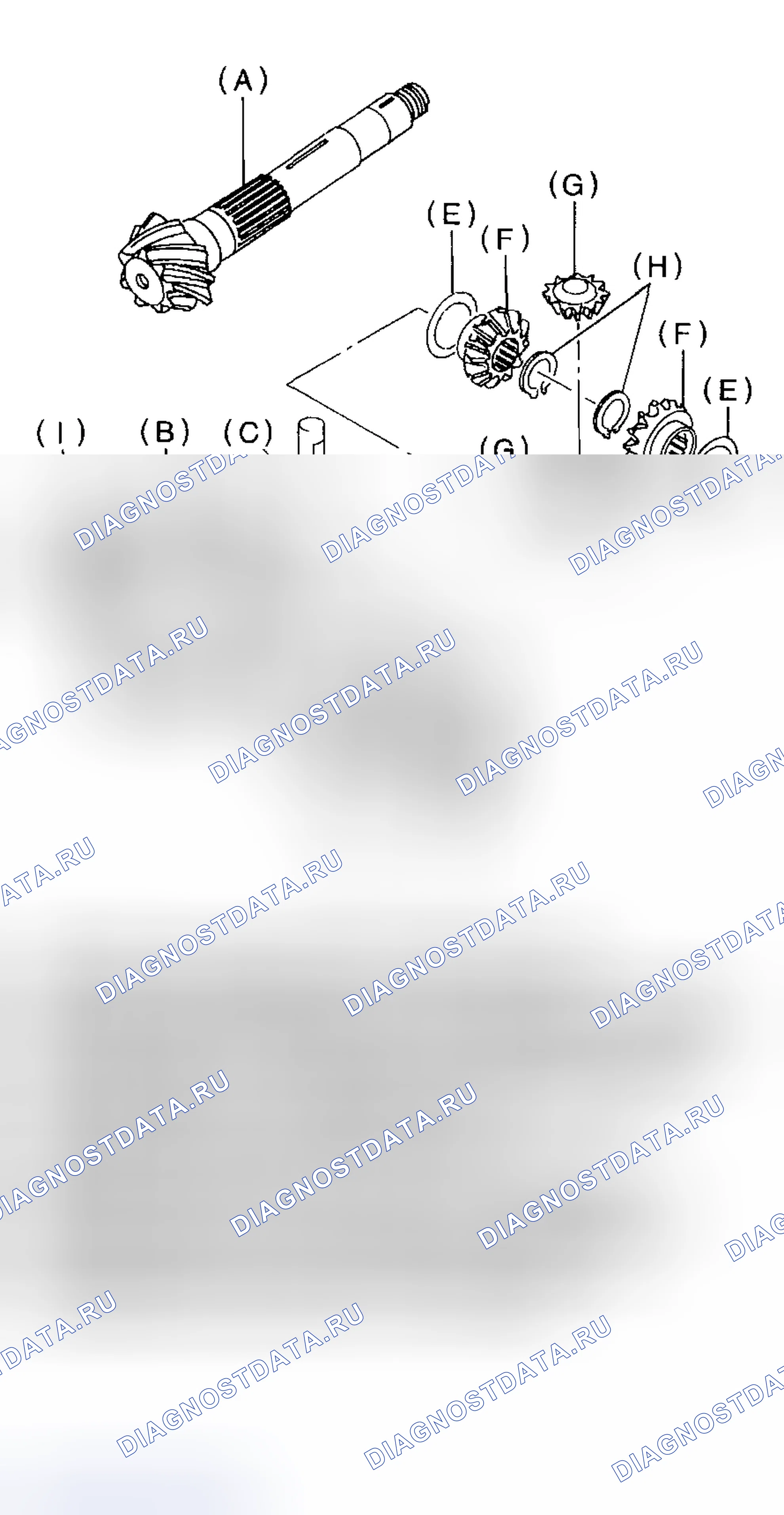 Рис. 108: ПРОВЕРКА механической трансмиссии (мкпп). Subaru Impreza WRX GD/GG рестайлинг