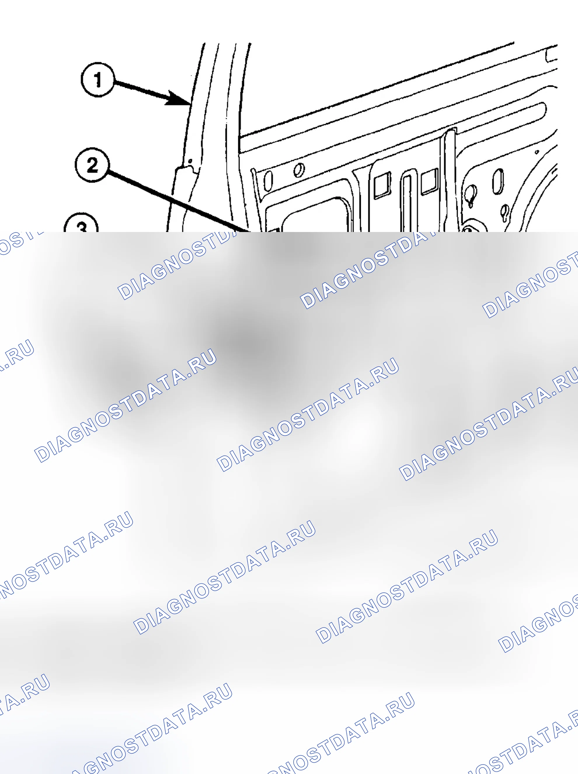 Рис. 84: ДЕМОНТАЖ. Dodge Pickup R1500 