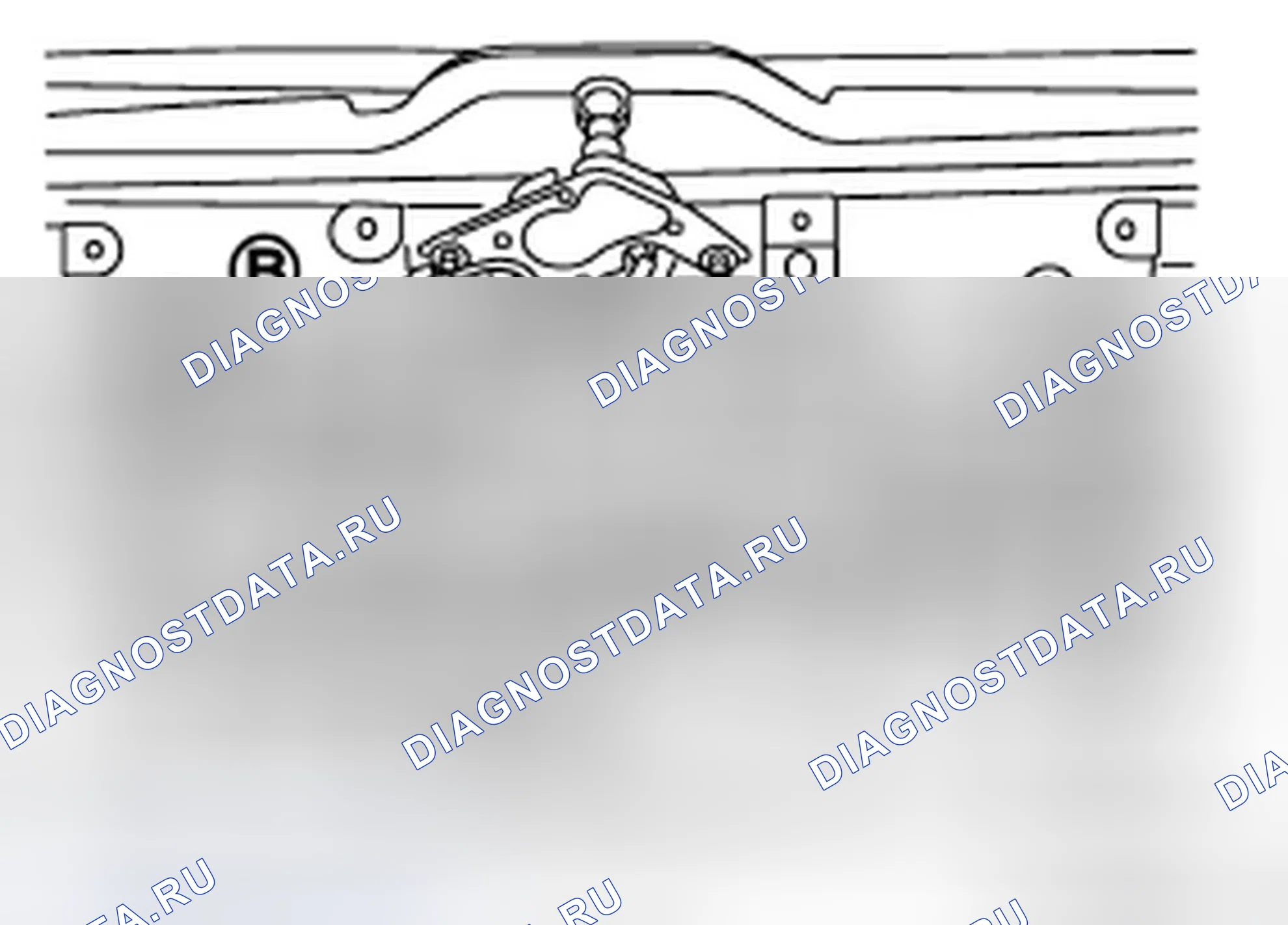 Рис. 77: ФИНИШЕР ЗАДНЕЙ ДВЕРИ ВЕРХНИЙ. Infiniti FX35 II