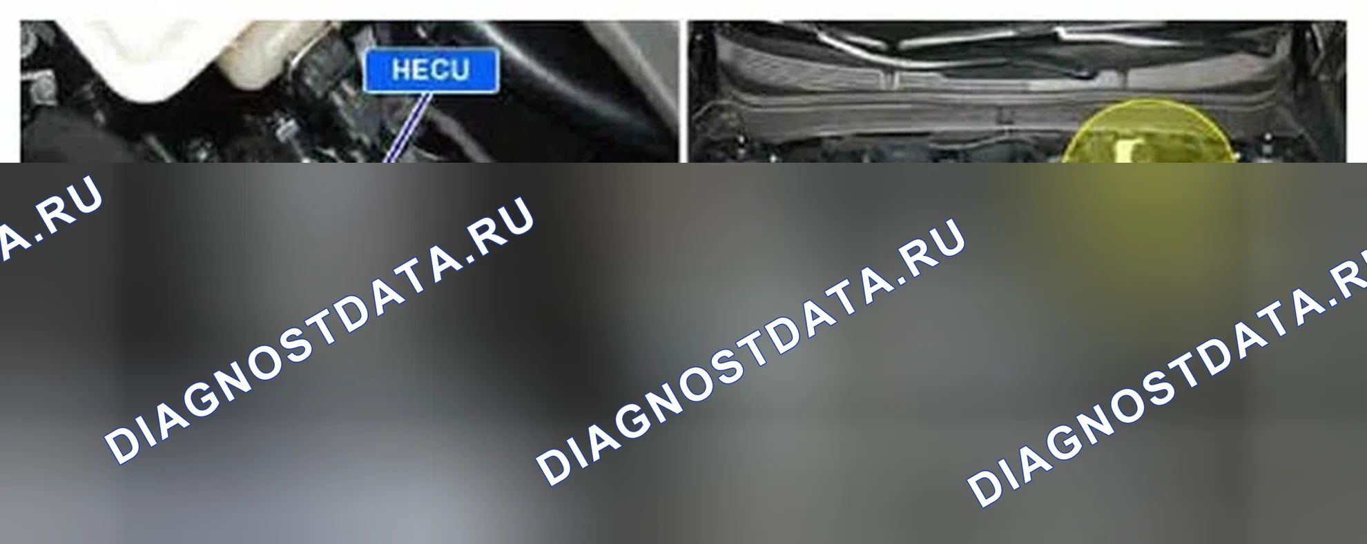 Рис. 509: Расположение компонентов. Hyundai Sonata VI