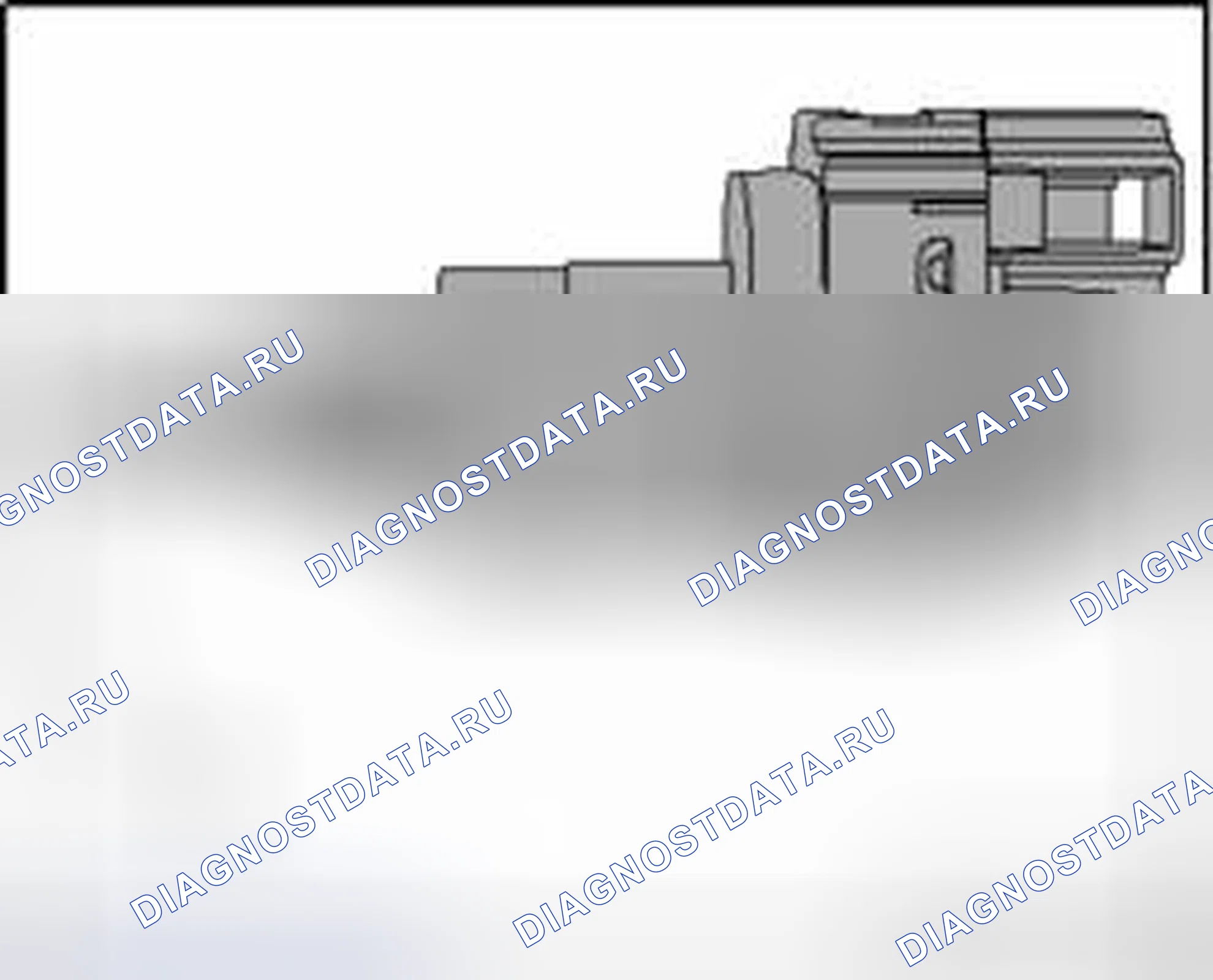 Рис. 89: Переключатель стоп-сигнала, от 05.07, снятие и установка. Volkswagen Phaeton I