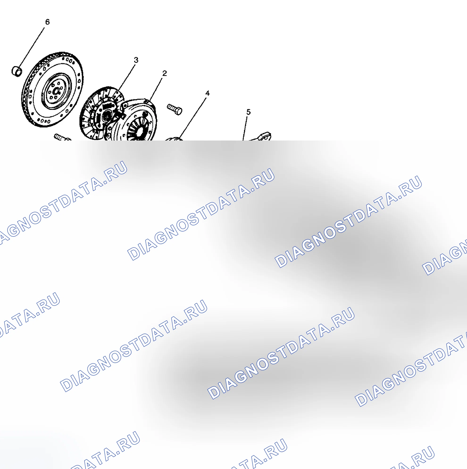 Рис. 55: Демонтаж. Isuzu Rodeo II