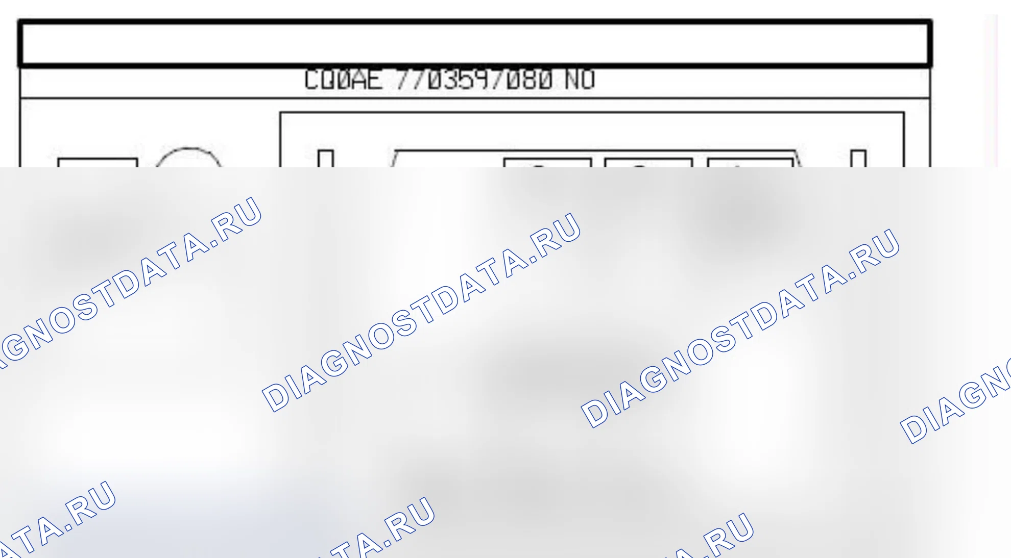 Распиновка разъёма 1373 — Датчик высоты передней части кузова. Renault Fluence I