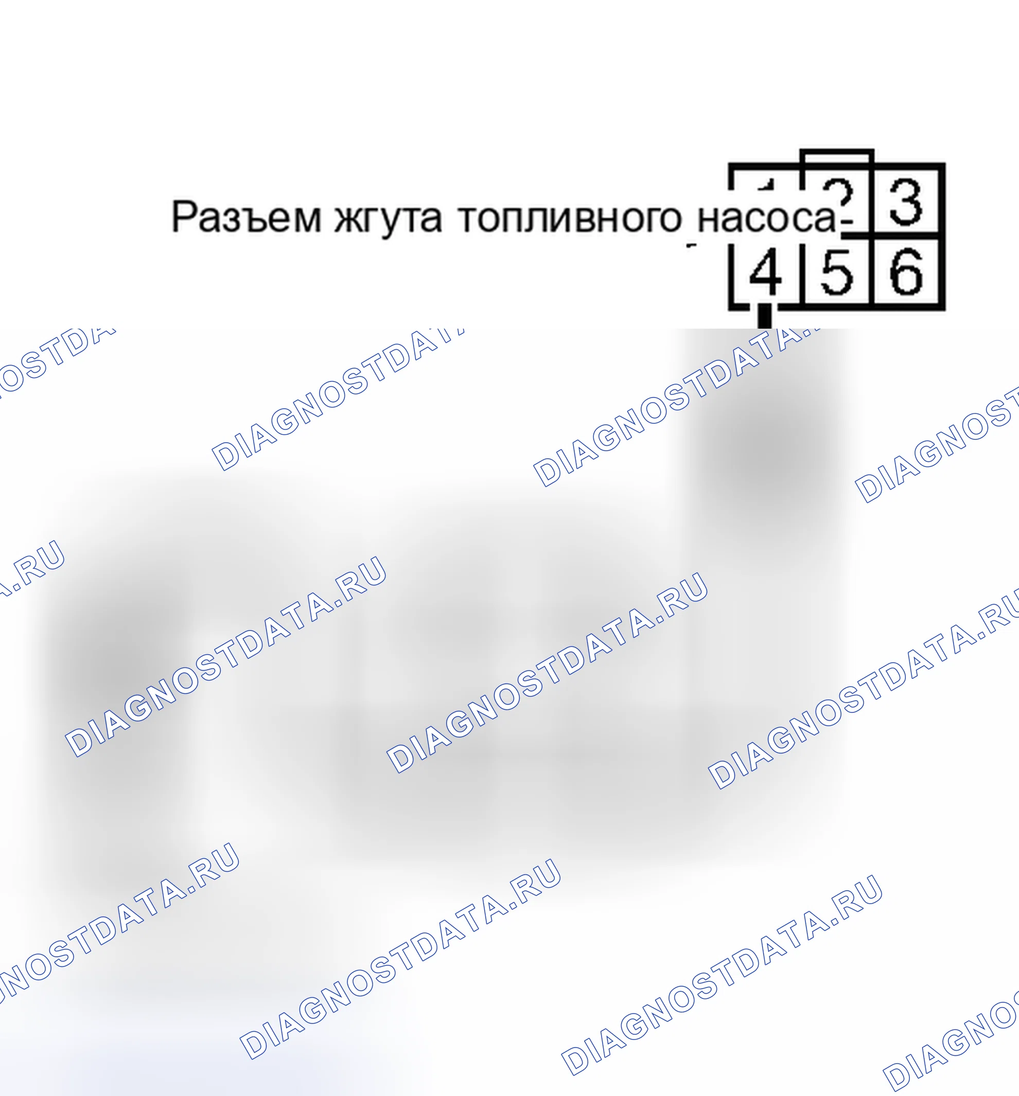 Рис. 1: ИСПЫТАНИЯ КОНТУРА ТОПЛИВНОГО НАСОСА. Honda XR-V I