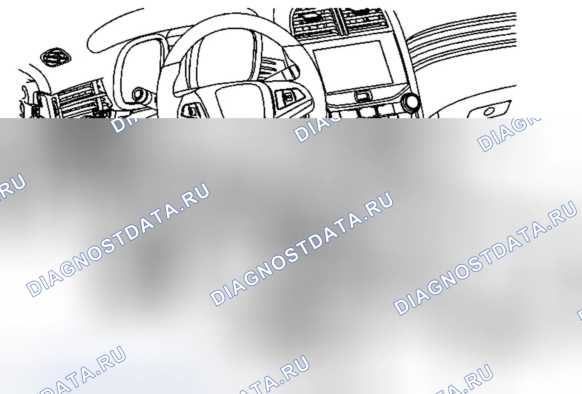 Рис. 50: Замена нижнего наполнителя отверстия рулевой колонки. Chevrolet Malibu VIII рестайлинг