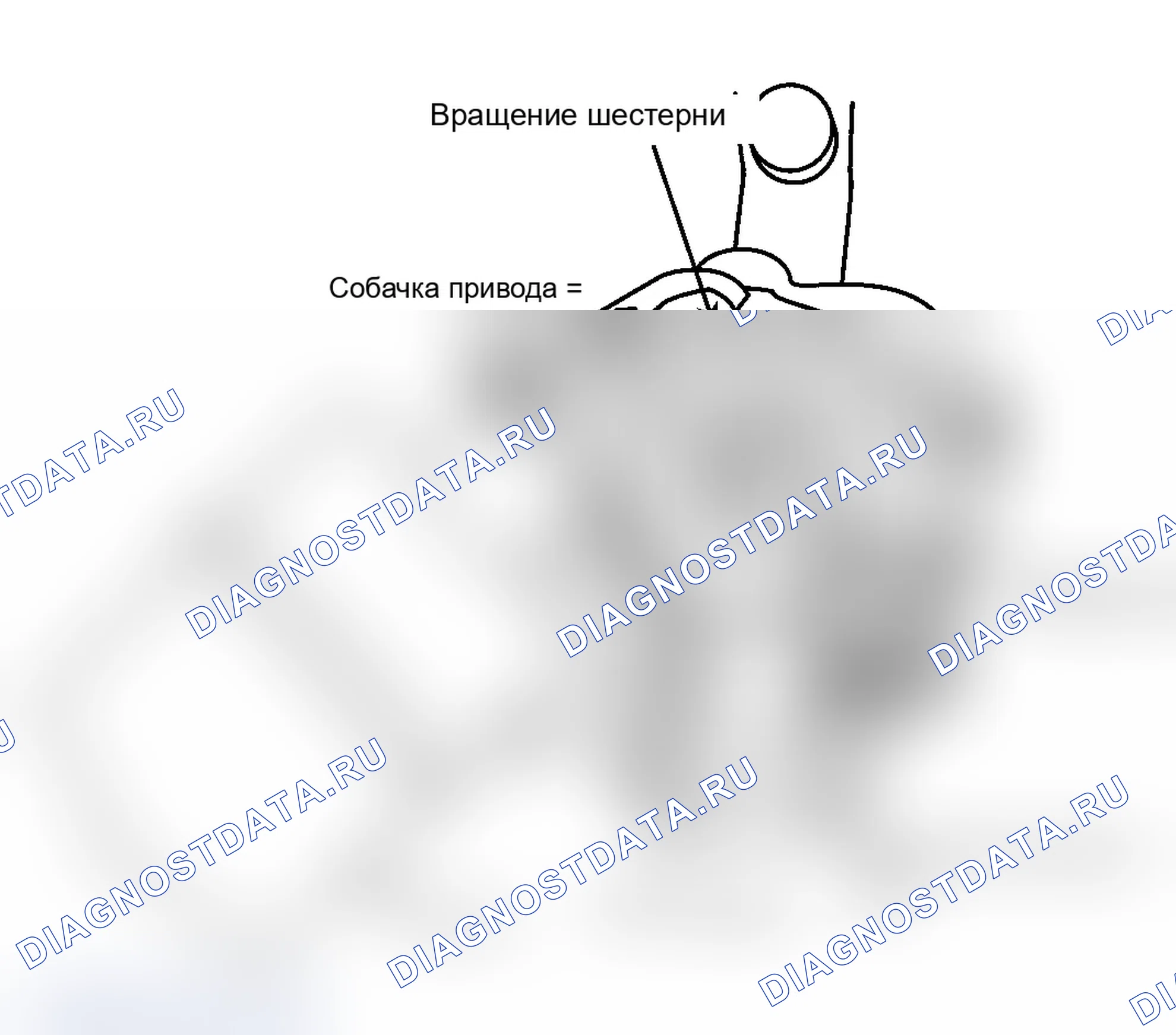 Рис. 2: Редуктор и переключатели двигателя стеклоочистителя. Chevrolet Celebrity I
