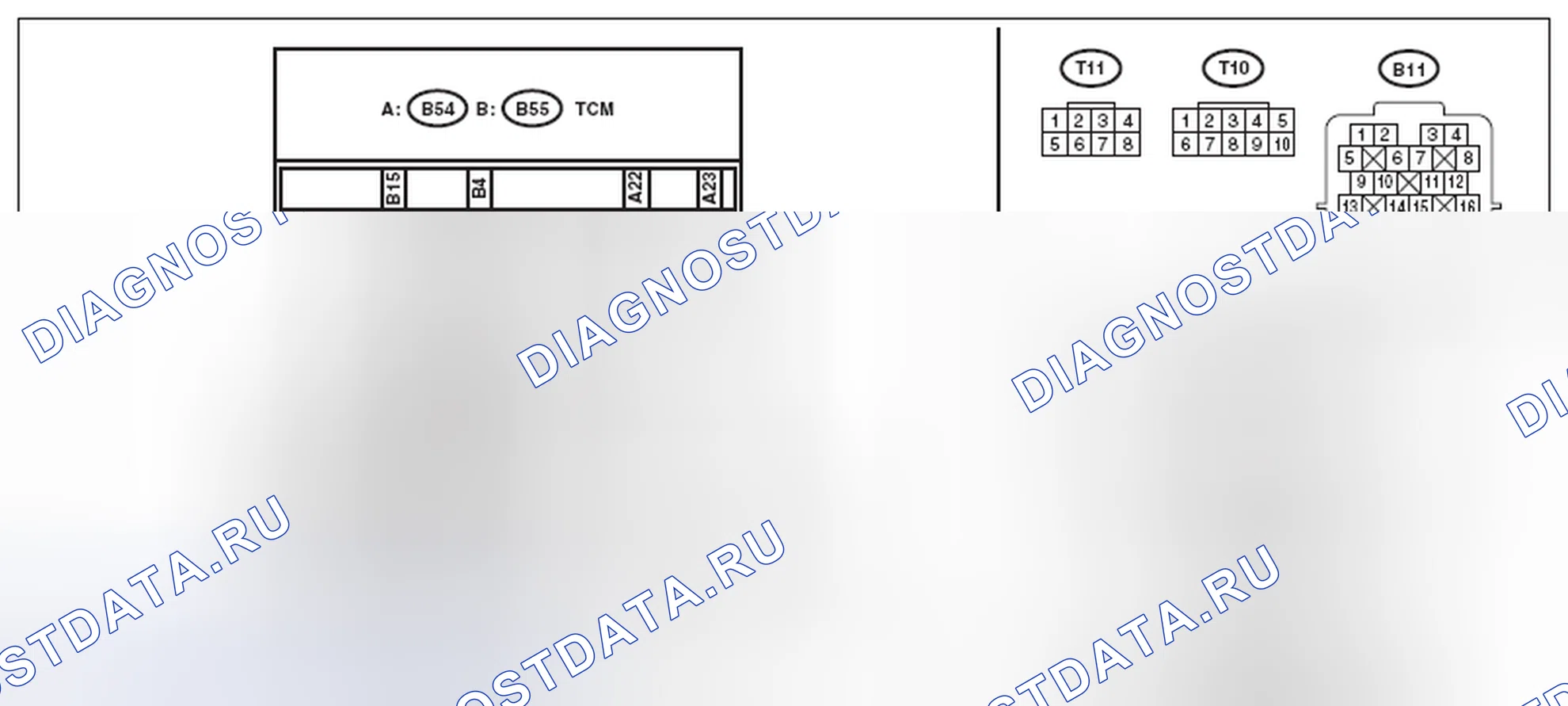 Рис. 776: электросхема. Subaru Legacy BM/BR рестайлинг