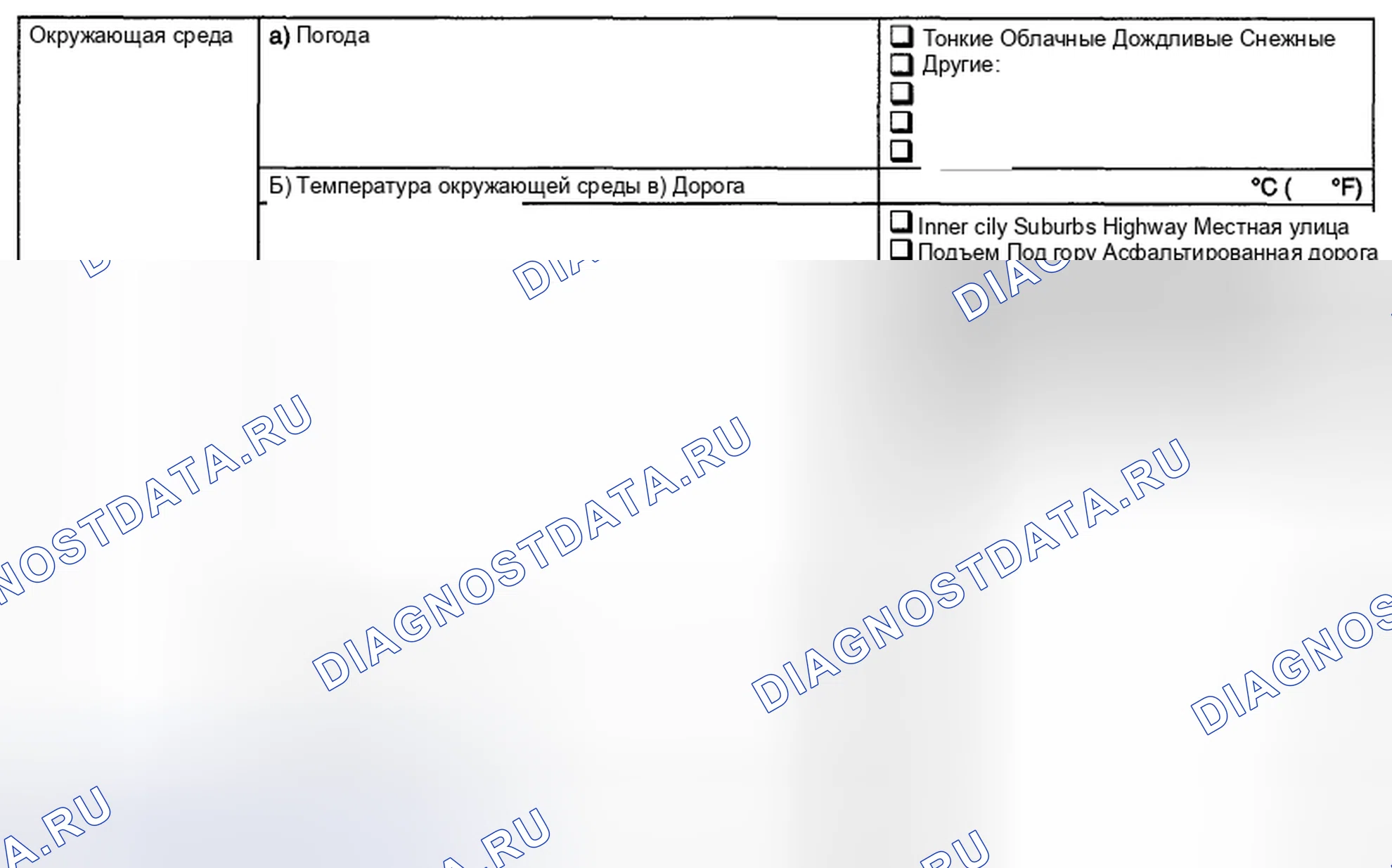 Рис. 46: УСЛОВИЯ ВОЗНИКНОВЕНИЯ НЕИСПРАВНОСТЕЙ. Subaru Impreza WRX STI GR