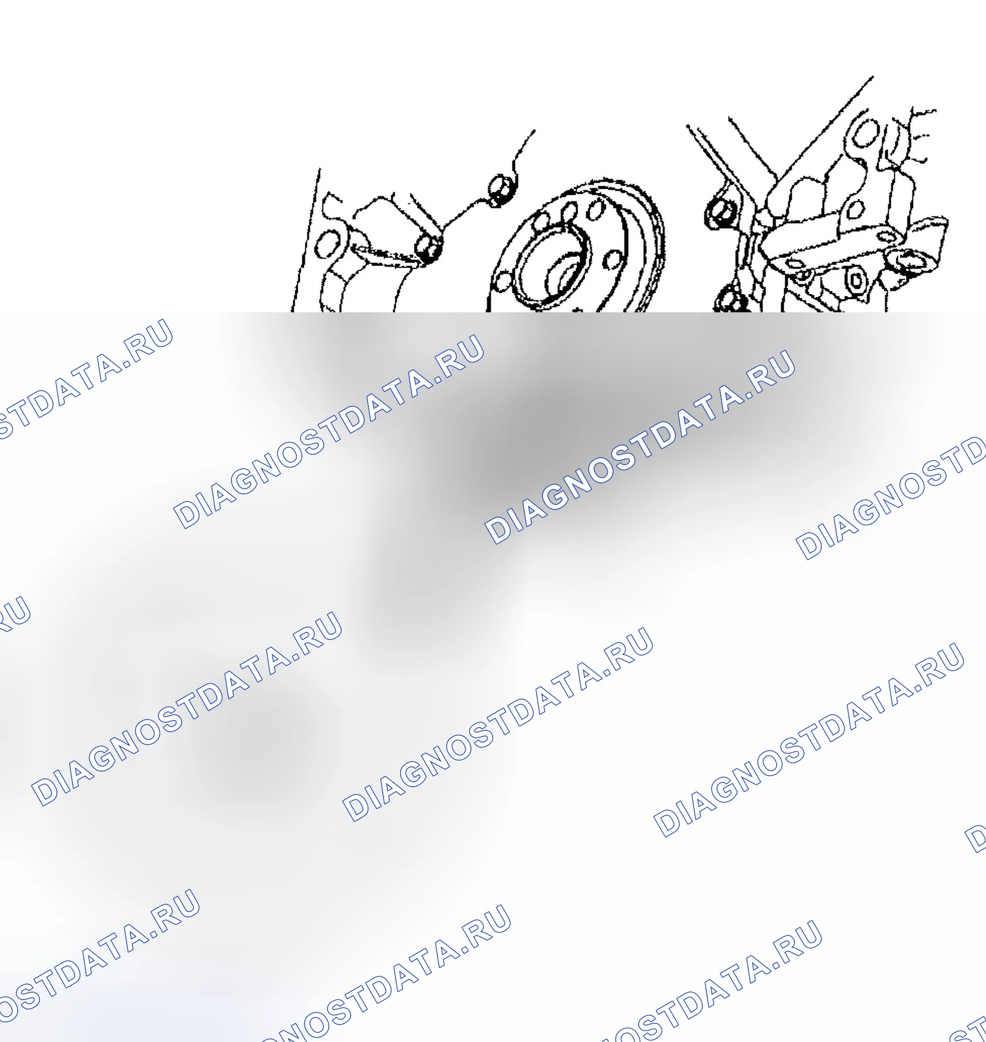 Рис. 289: Процедура установки. Chevrolet TrailBlazer I