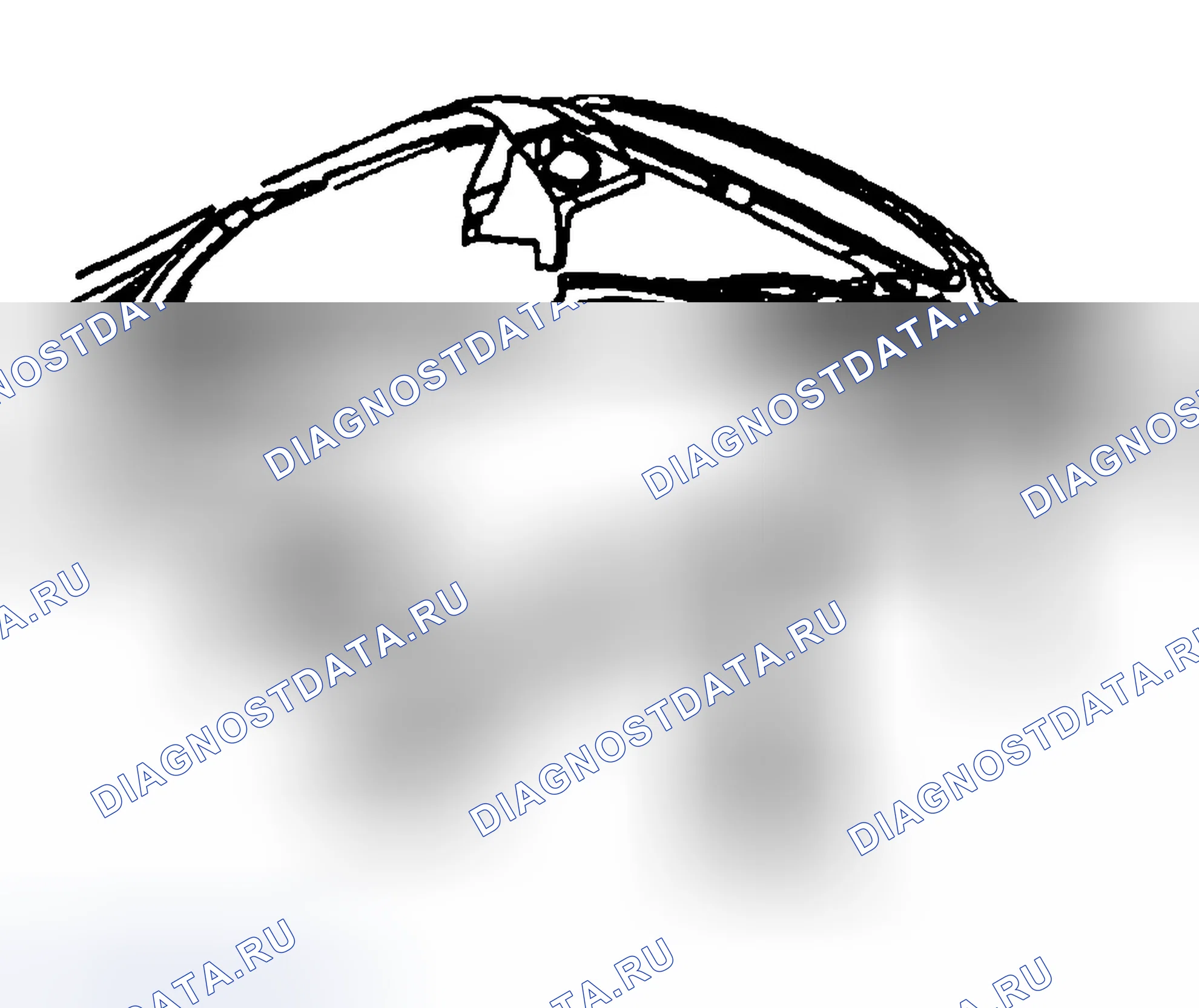 Рис. 38: Порядок демонтажа. Buick Park Avenue II рестайлинг