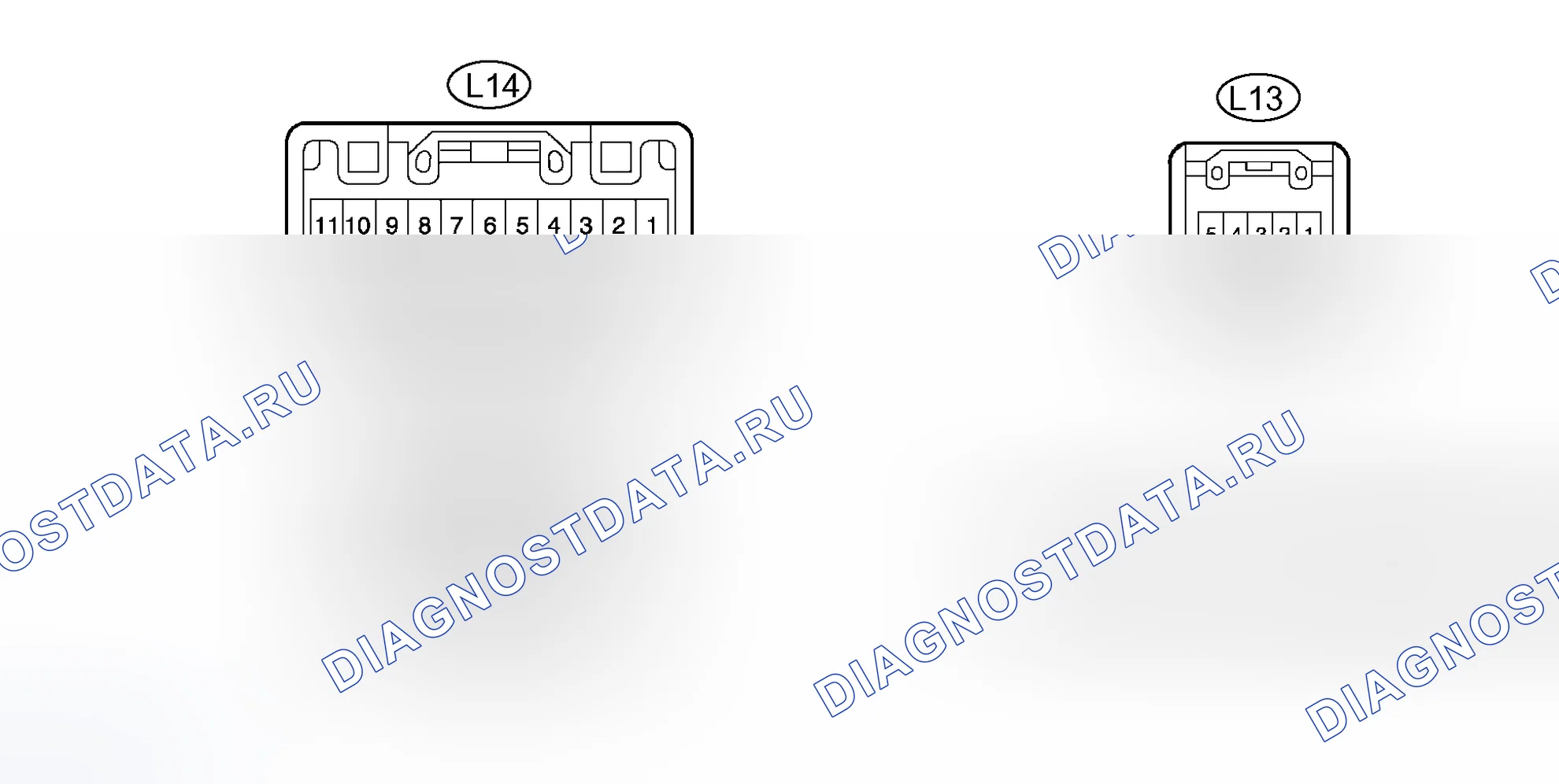Рис. 150: КЛЕММЫ ЭБУ. Honda Accord II