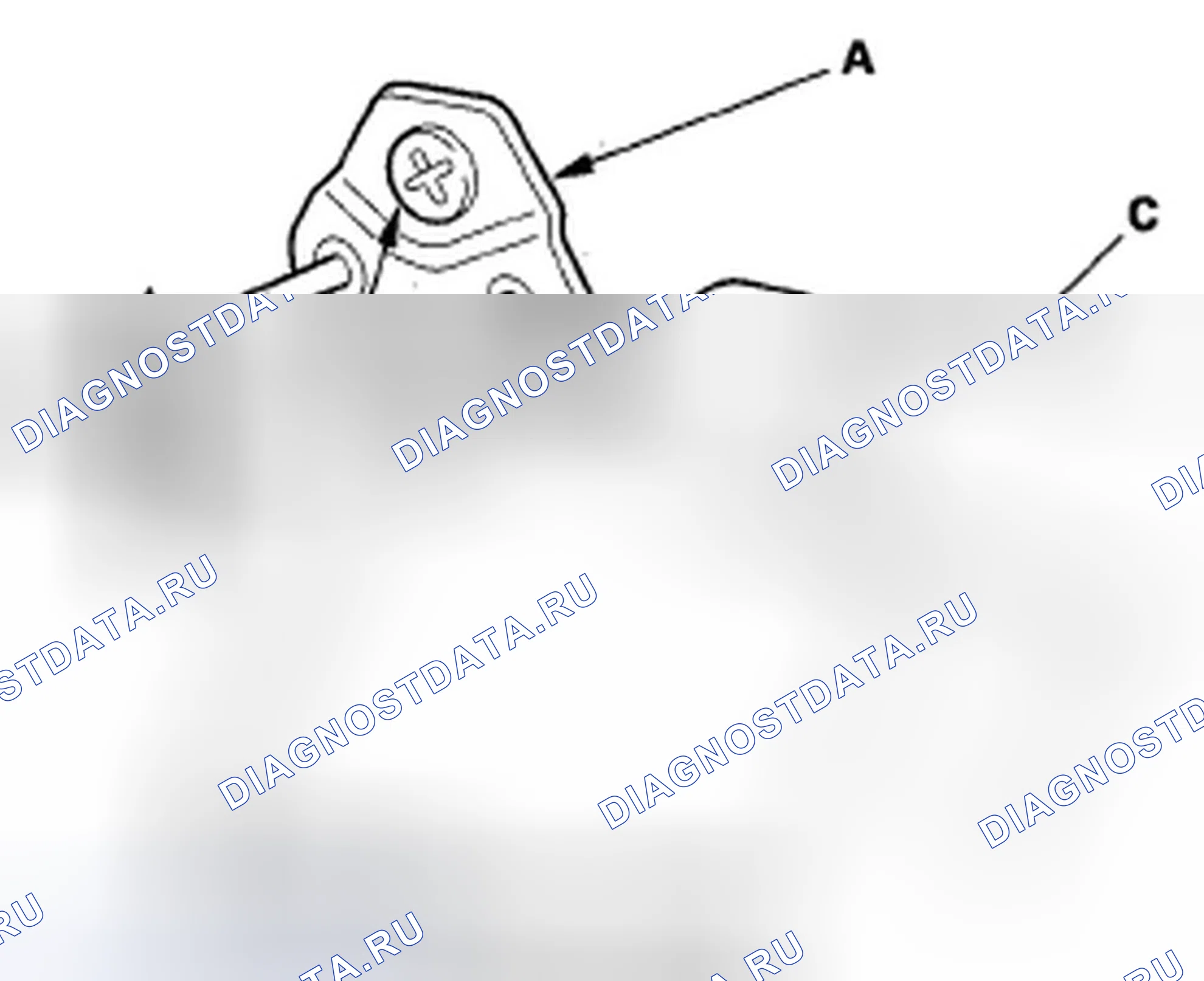 Рис. 34: Регулировка бойка. Honda Odyssey IV