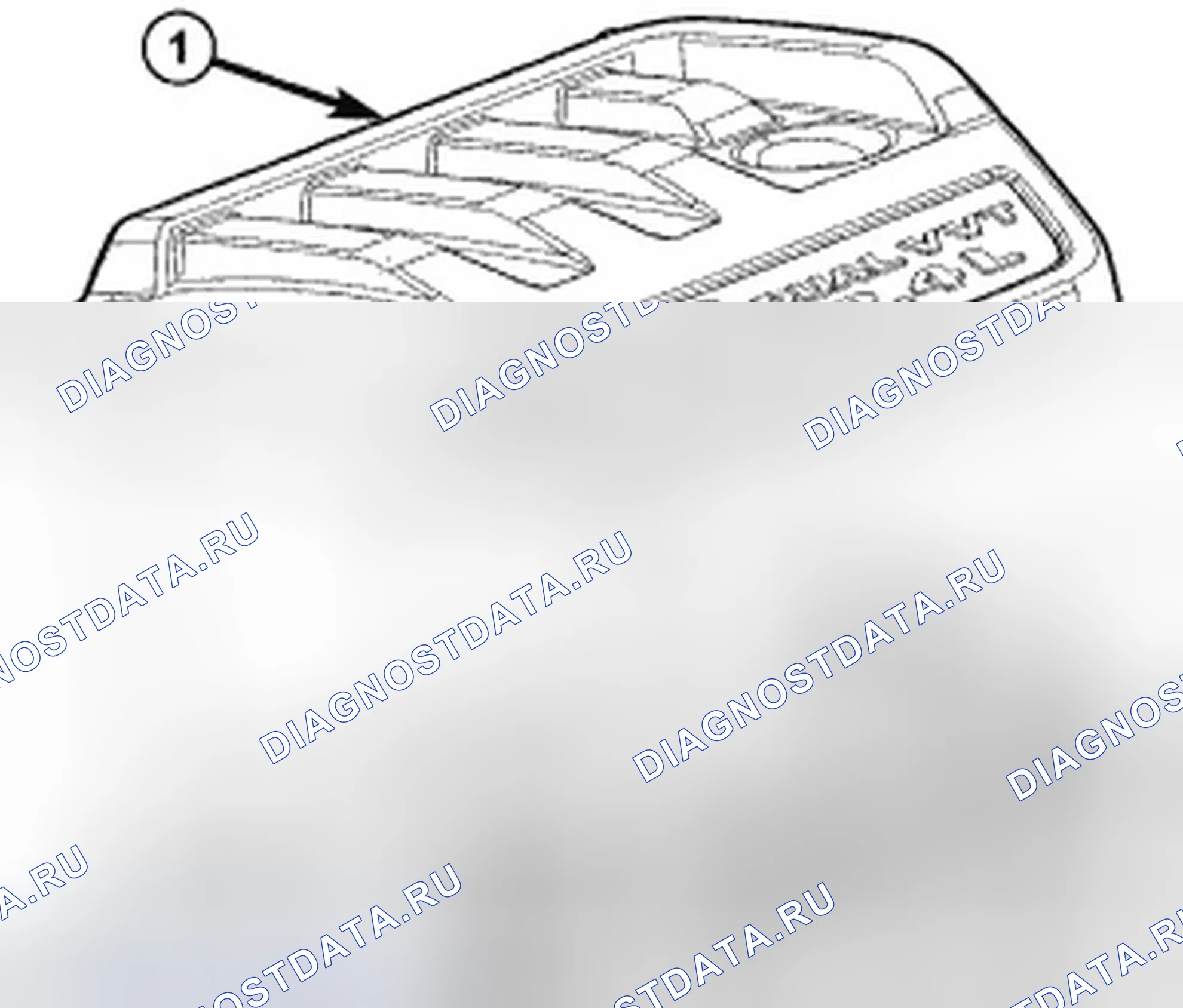 Рис. 69: ДВИГАТЕЛЬ В СБОРЕ. Dodge Avenger II