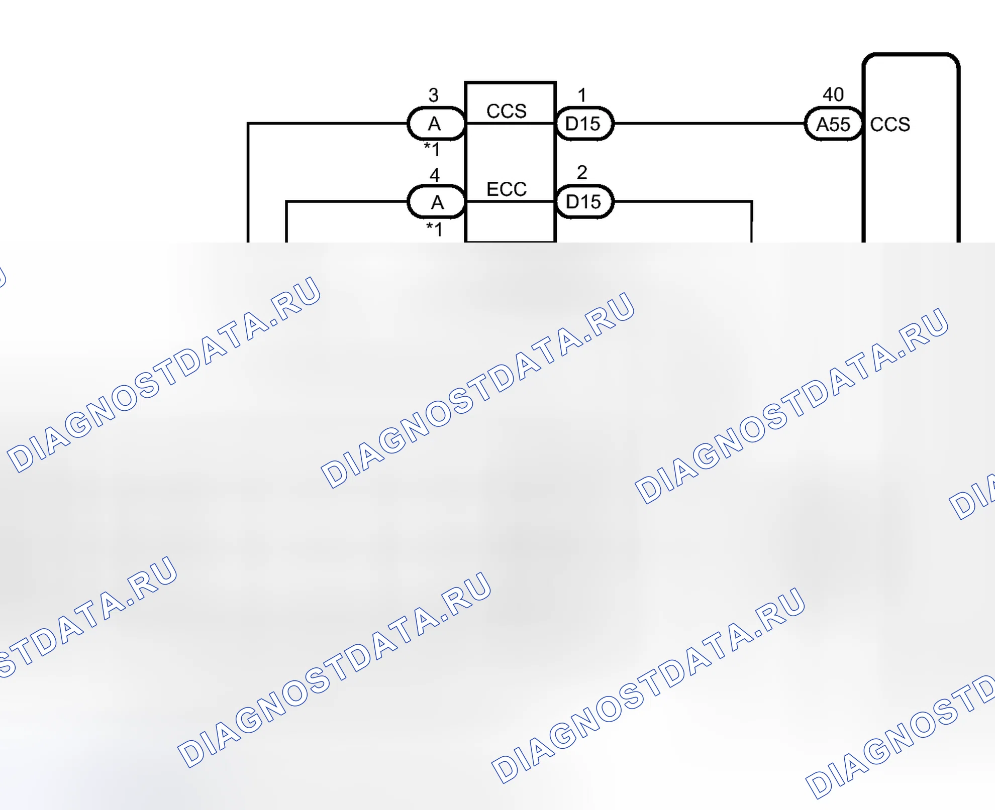 Рис. 16: электросхема. Toyota Avalon XX30 рестайлинг 2