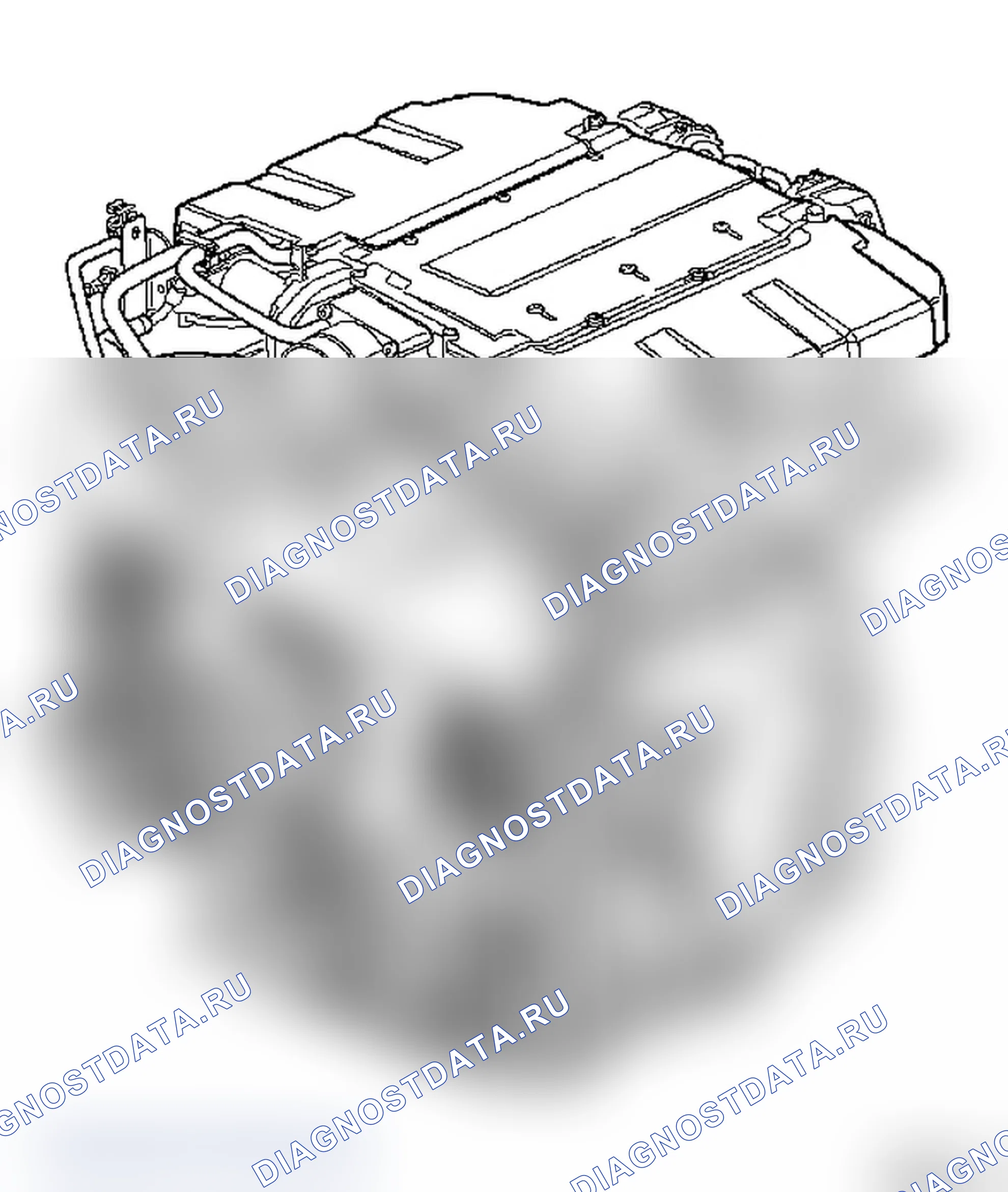 Вид двигателя Z 32 SE. Opel Vectra C