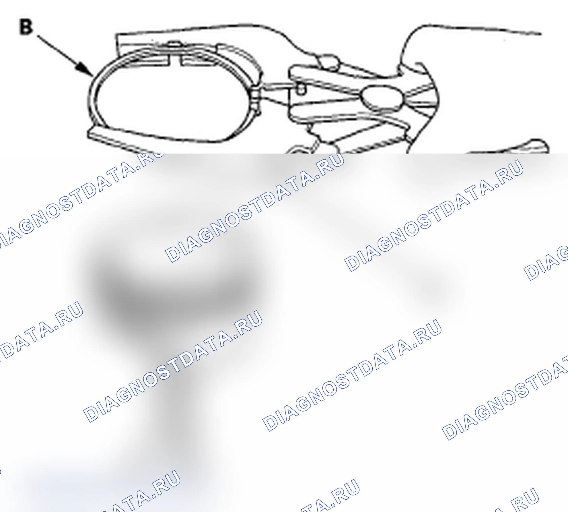 Рис. 296: Замена поршневого кольца. Acura RL II