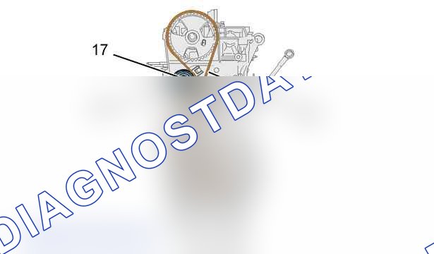 Снятие - установка: ремень ГРМ — b1ep1nmd. Citroen C8 I