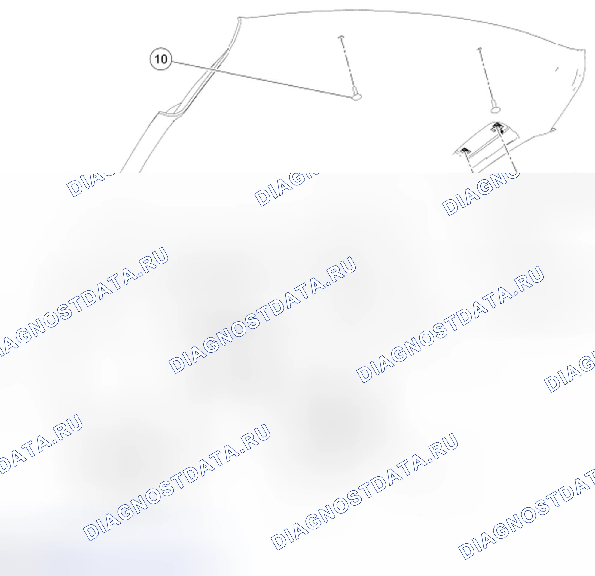 Рис. 9: Подфарник. Hyundai Lafesta I