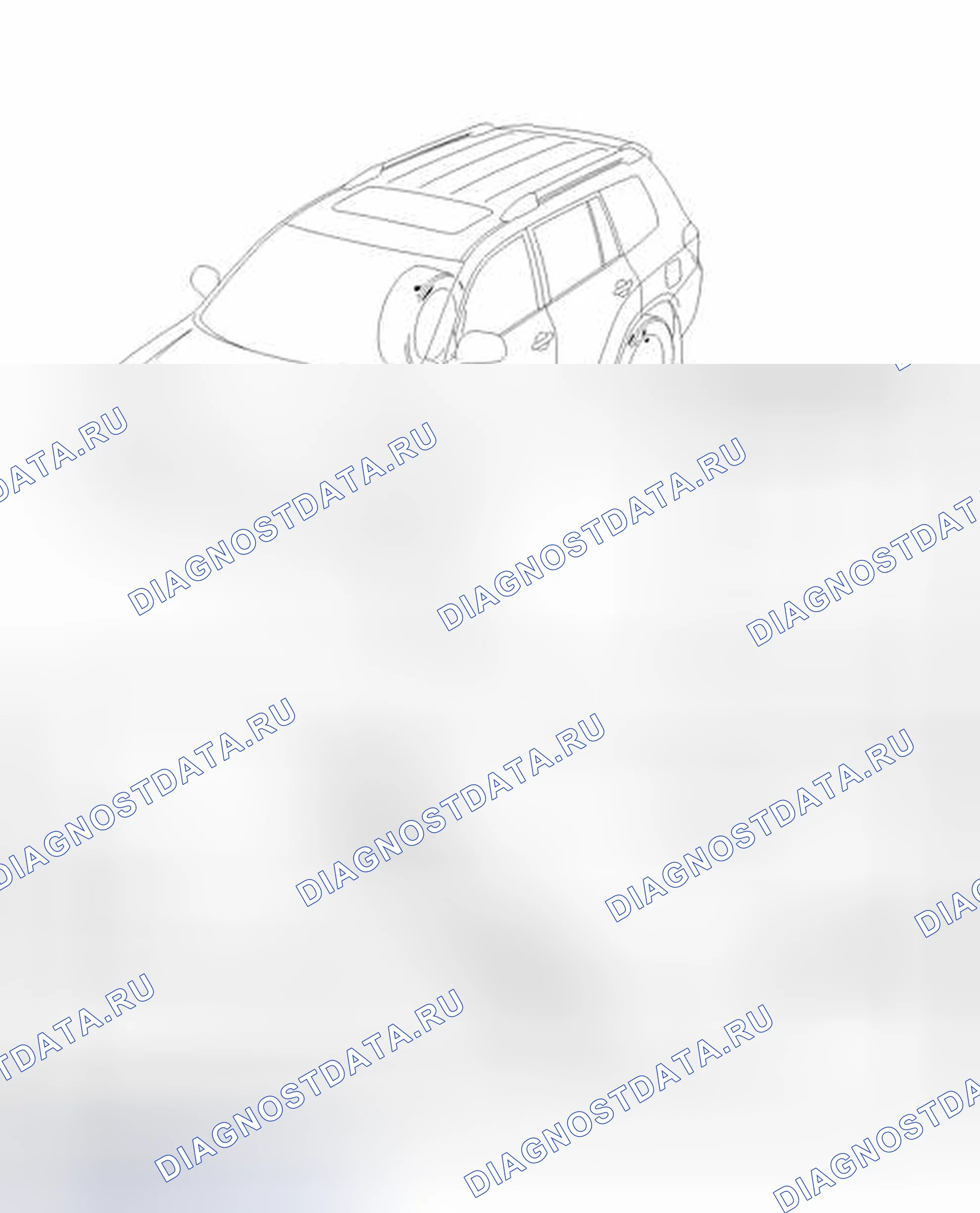 Рис. 50: ИЛЛЮСТРАЦИЯ. Toyota Highlander II рестайлинг