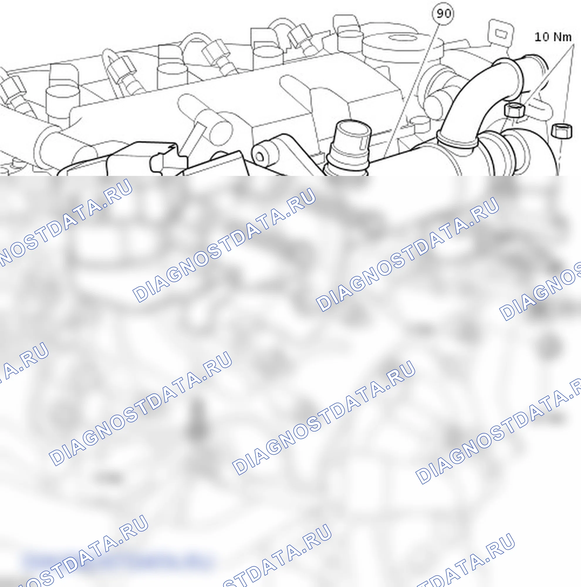 Сборка двигателя. Ford C-MAX I рестайлинг