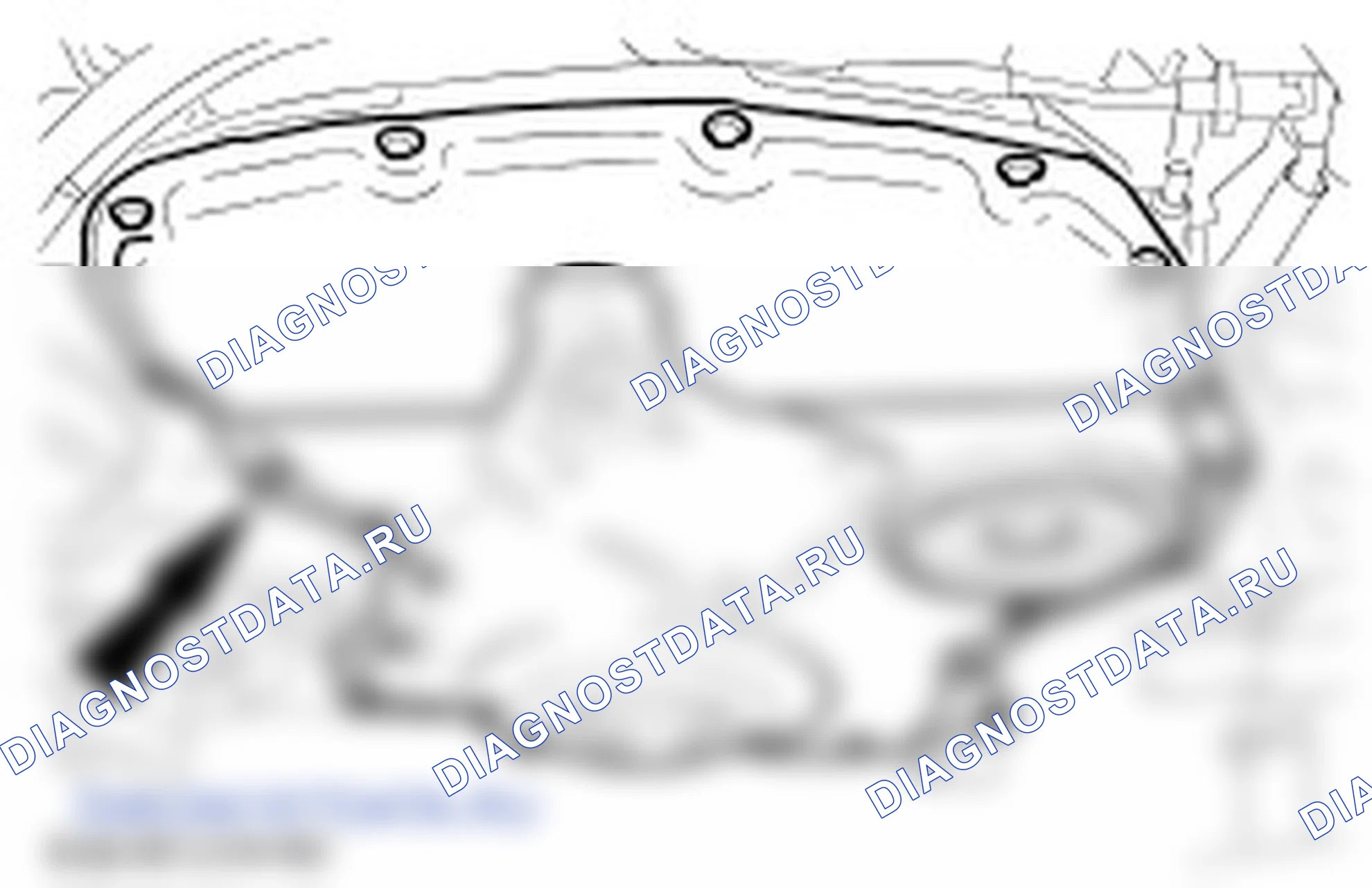 Разборка двигателя. Ford Mondeo III рестайлинг