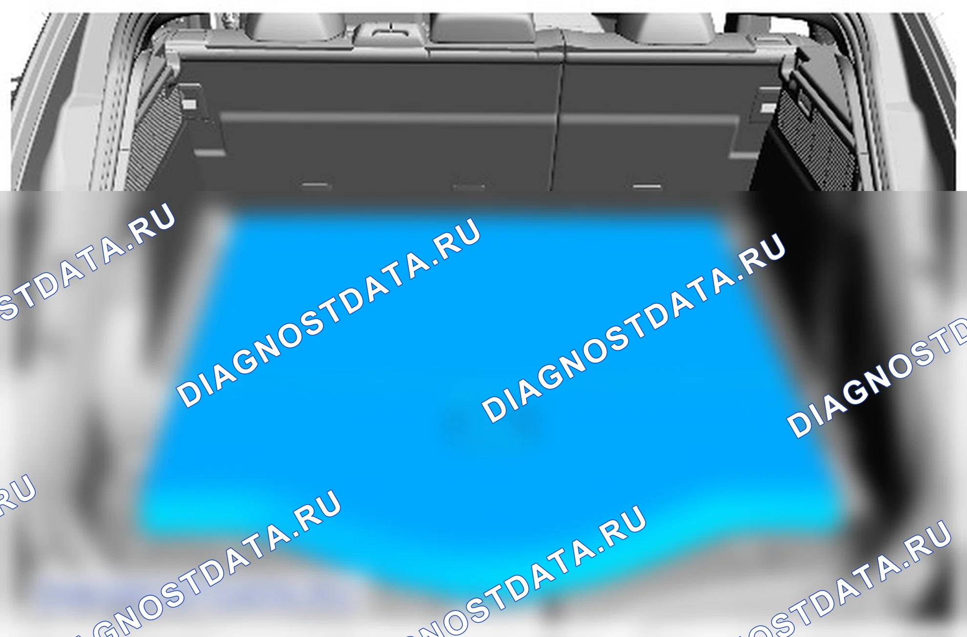 Обивка пространства загрузки — Фургон: описание и работа. Ford Mondeo V