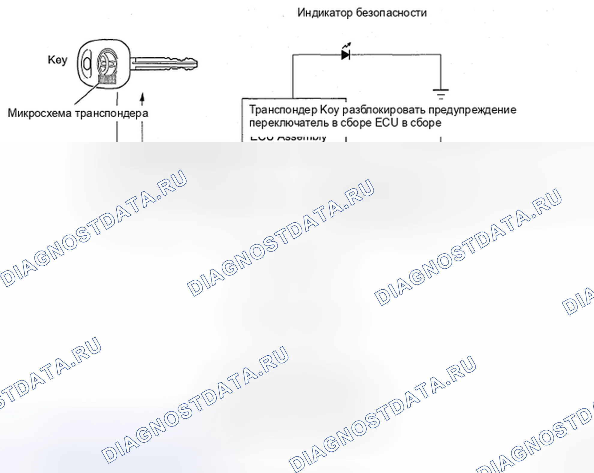 Рис. 228: СХЕМА СИСТЕМЫ. Toyota Yaris II
