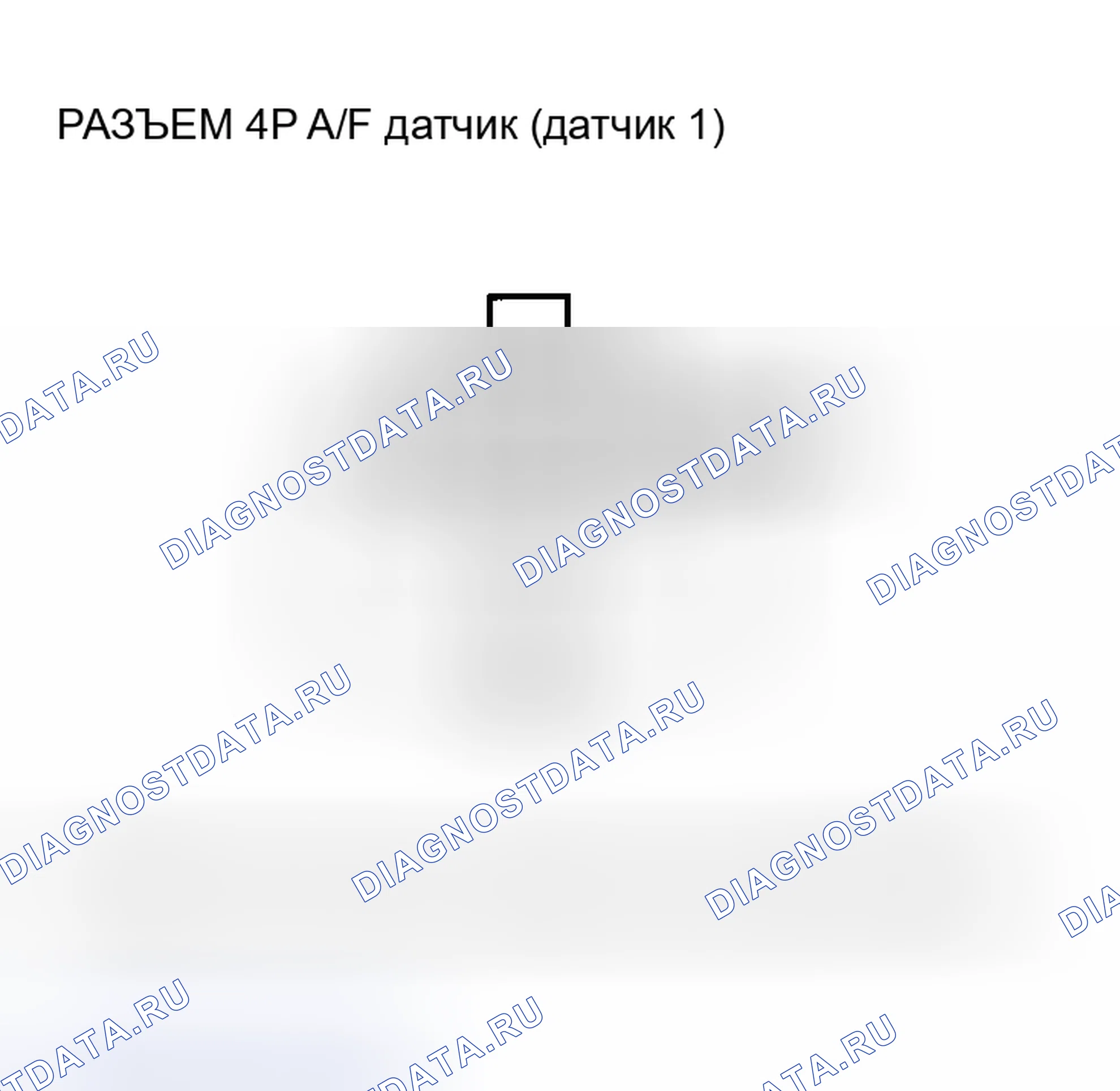 Рис. 36: P0135 расшифровка кода ошибки: неисправность цепи нагревателя датчика A/F (датчик 1). Honda CR-V II рестайлинг