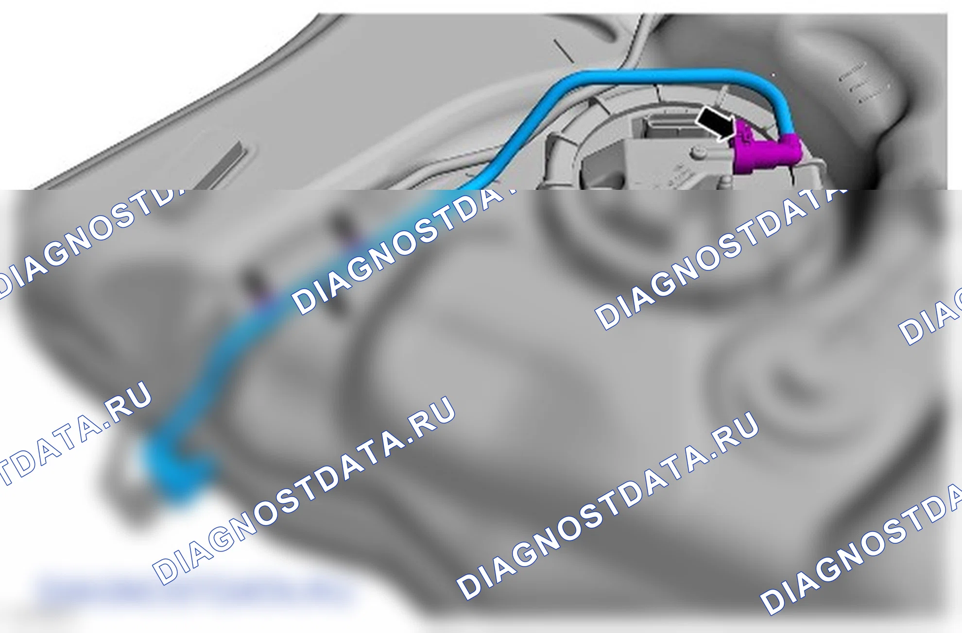 Как снять и установить топливный бак. Ford Grand C-MAX II