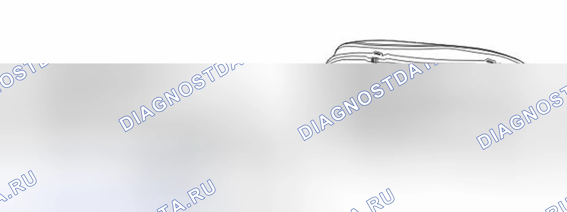 Рис. 205: Регулировка диапазона фар (некоторые рынки). Volvo S60 I