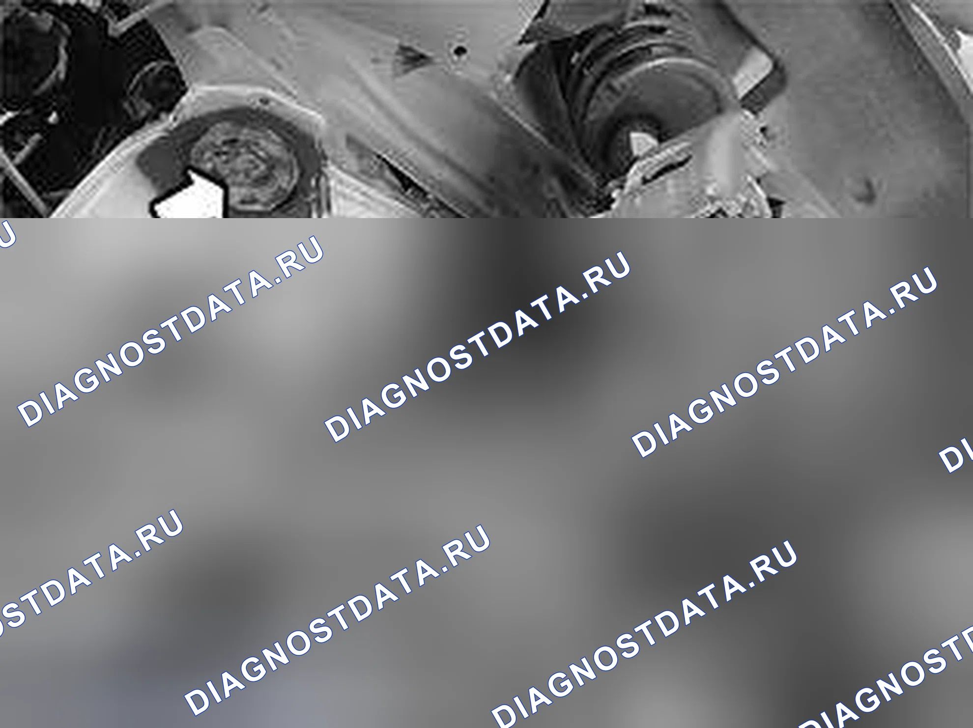 Рис. 2613: Опускание подрамника. Volvo V70 II