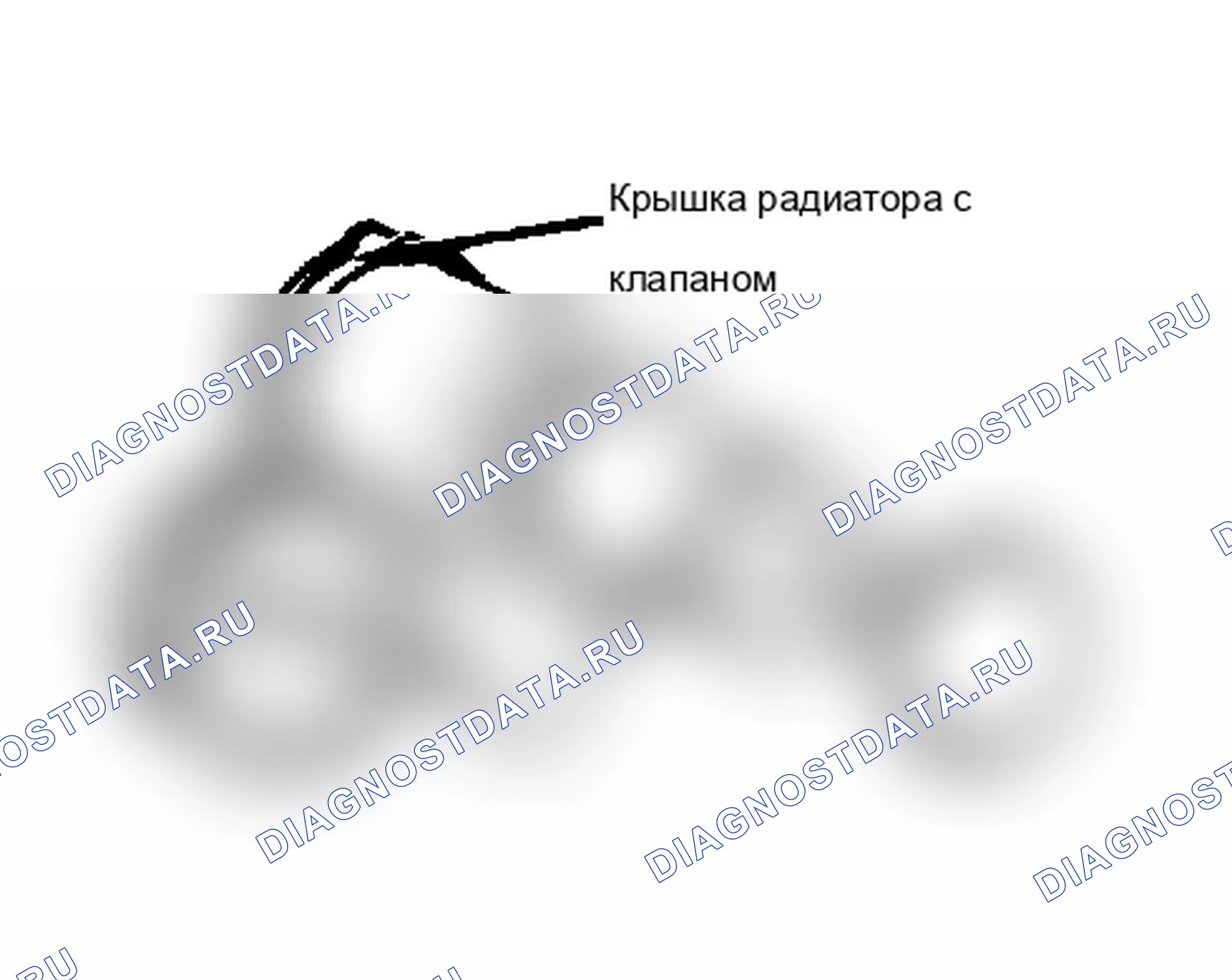 Рис. 2: Тестирование крышки радиатора под давлением Прокладка мокрой крышки перед испытанием.. Acura Integra I