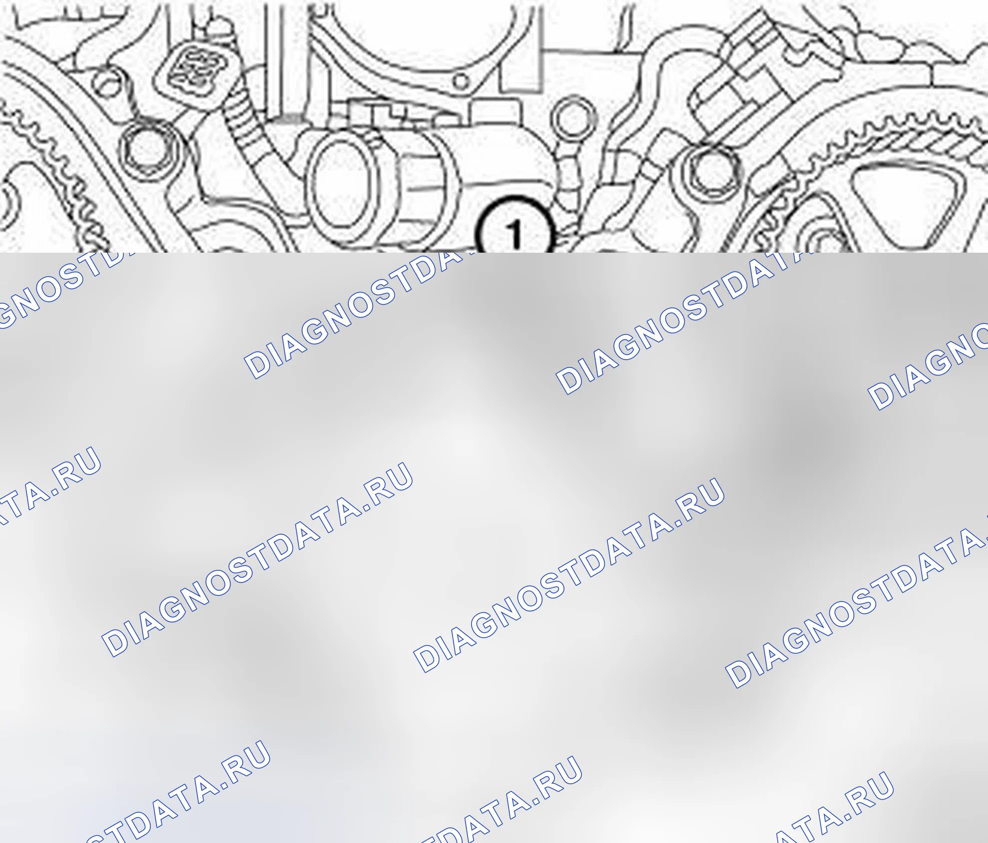 Рис. 49: ДВИГАТЕЛЬ 3,5 л. Dodge Journey I