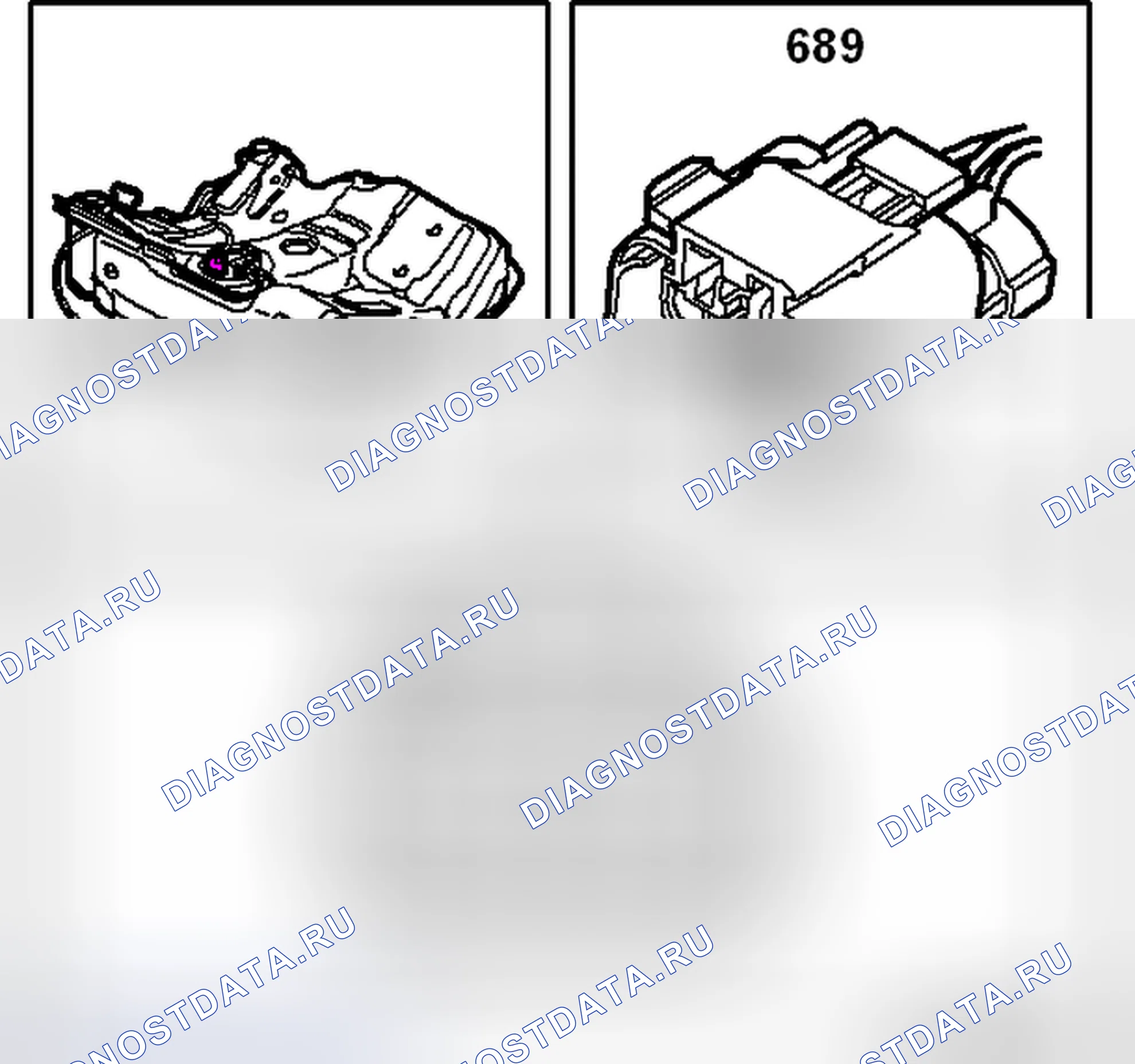 Рис. 139: Агрегат, топливный насос (689). Kia Picanto III