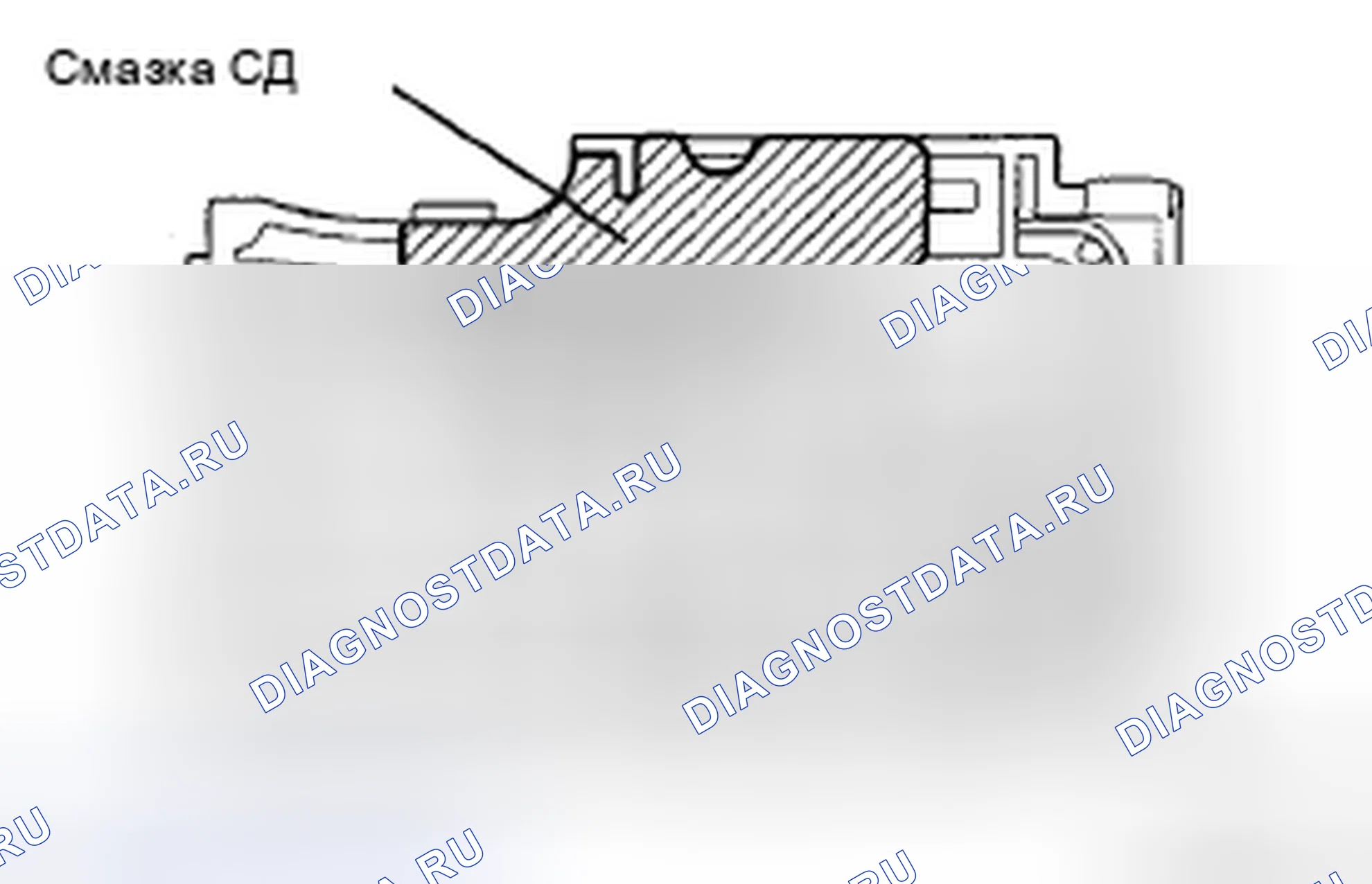 Рис. 151: ПОВТОРНАЯ СБОРКА. Kia Sorento I рестайлинг