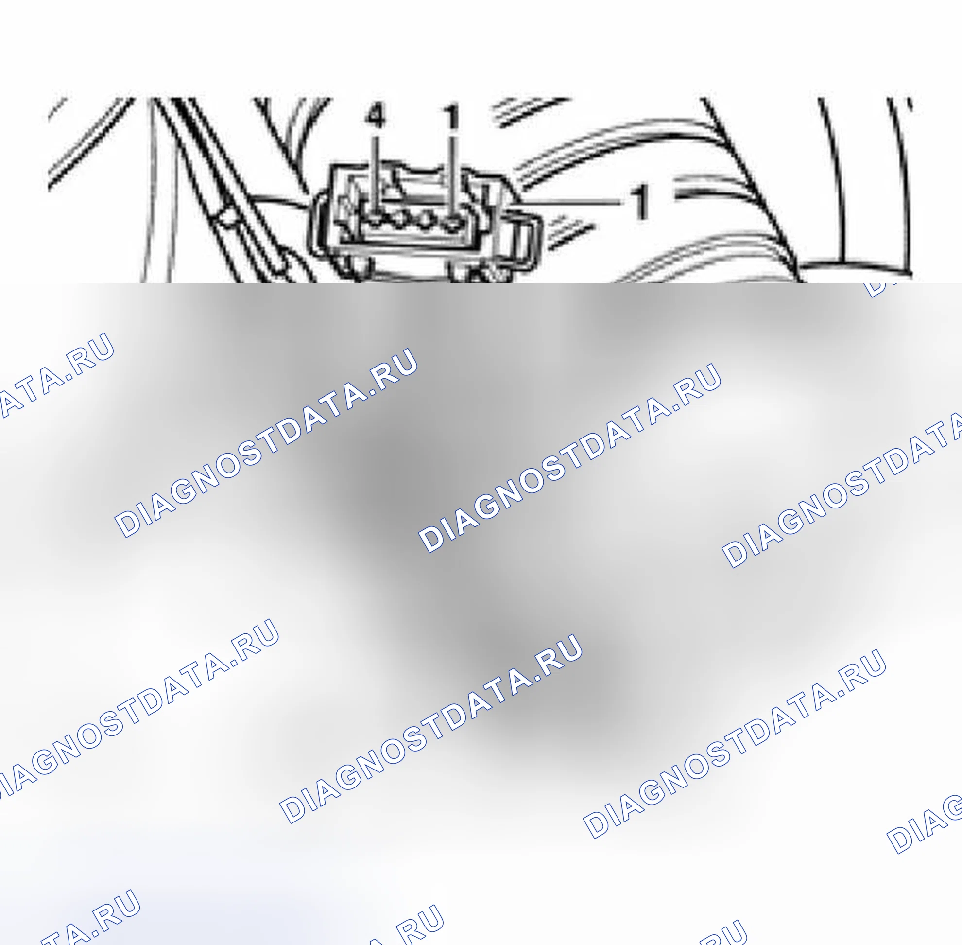 Рис. 210: Проверка подачи напряжения. Volkswagen Golf Mk3