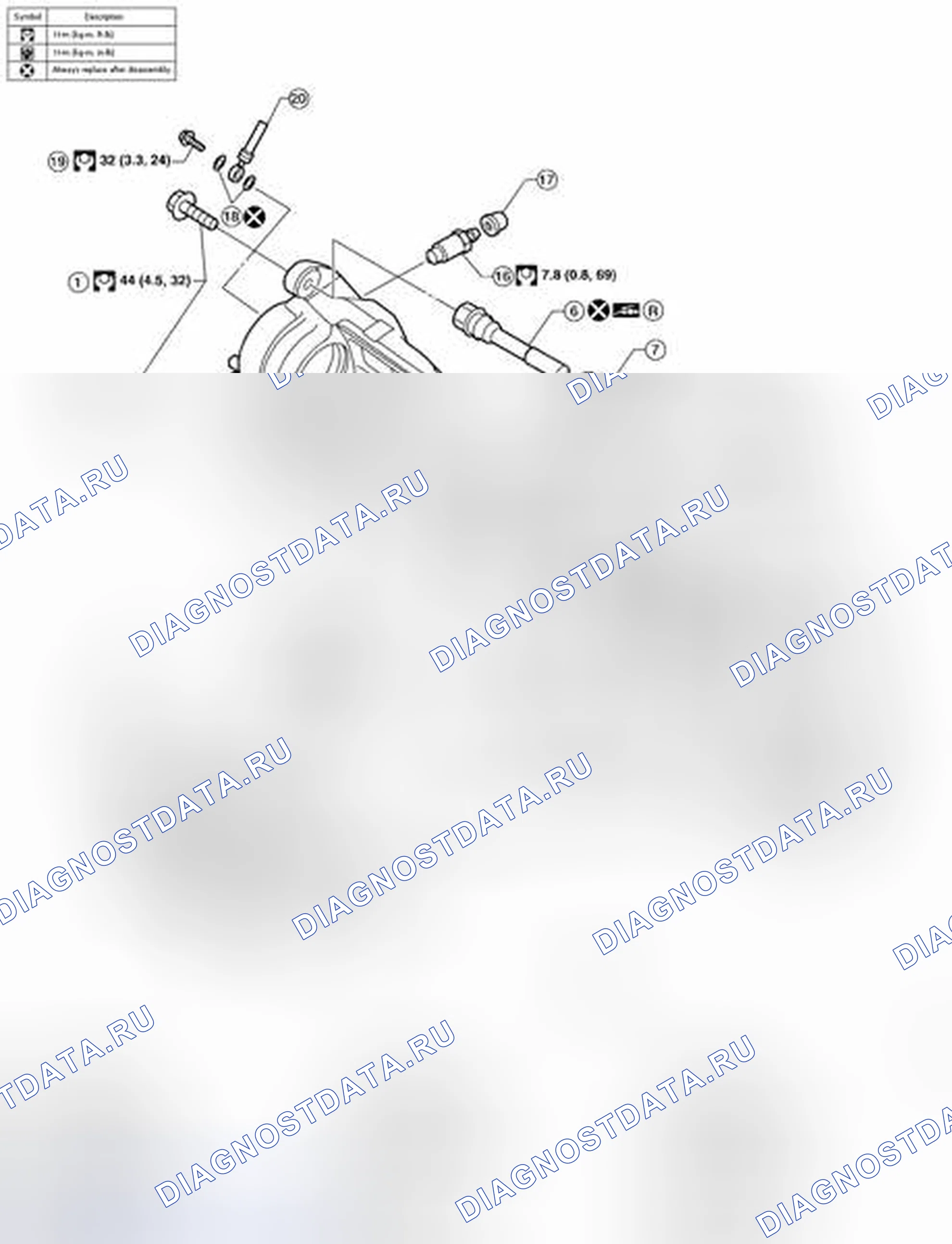 Рис. 14: Компоненты. Honda Jazz AA I