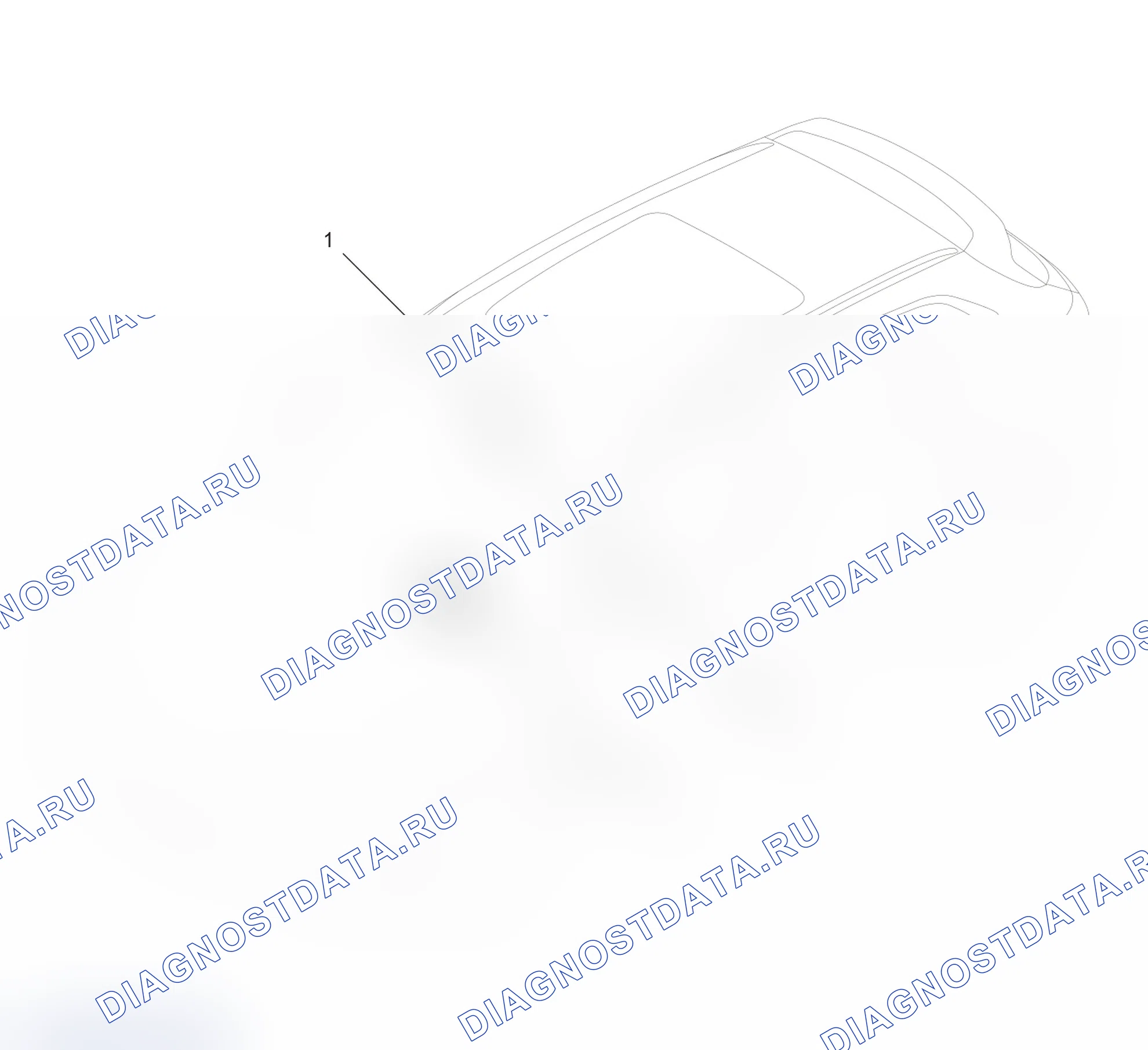 Схема расположения системы видеорегистратора — Haval Jolion. Haval Jolion I