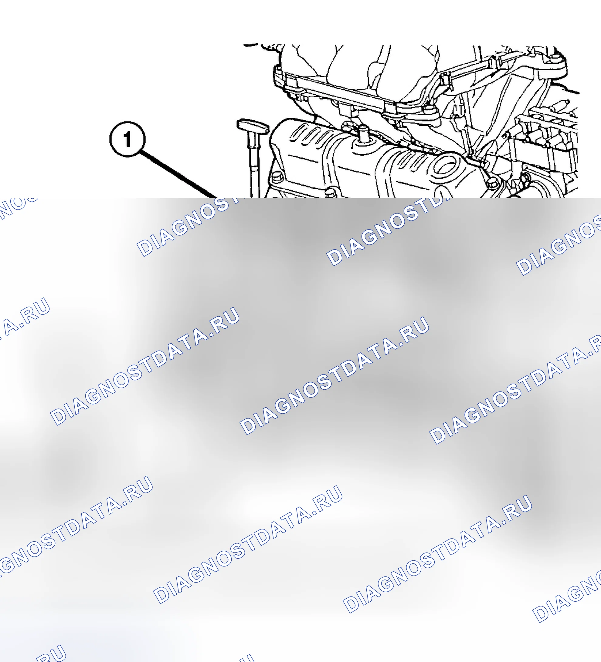 Рис. 43: ДЕМОНТАЖ. Chrysler Town & Country IV