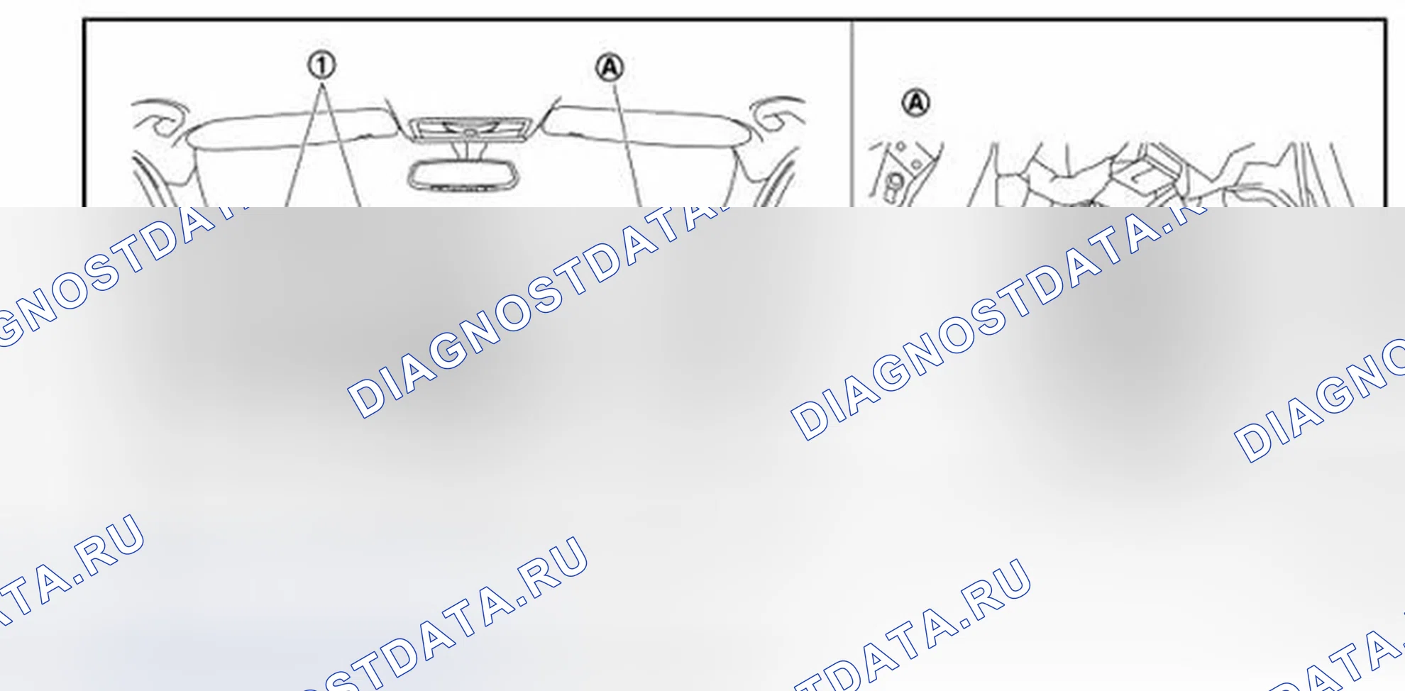 Рис. 13: Расположение компонентов. Infiniti FX35 II