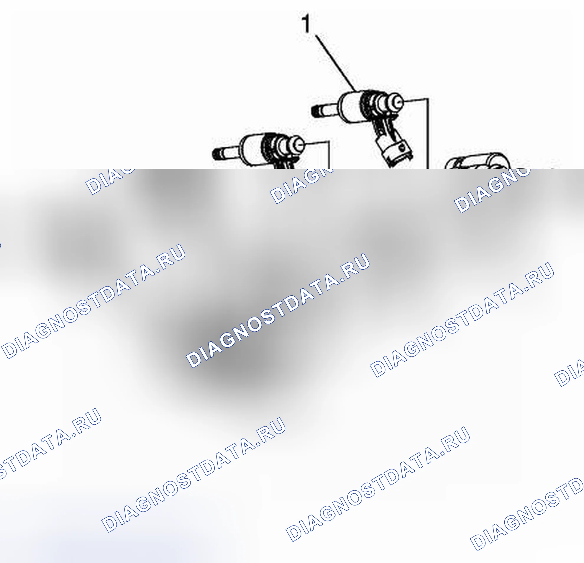 Рис. 11: Очистка и проверка топливопроводов и форсунок (LDK, Lhu). Kia Picanto III рестайлинг