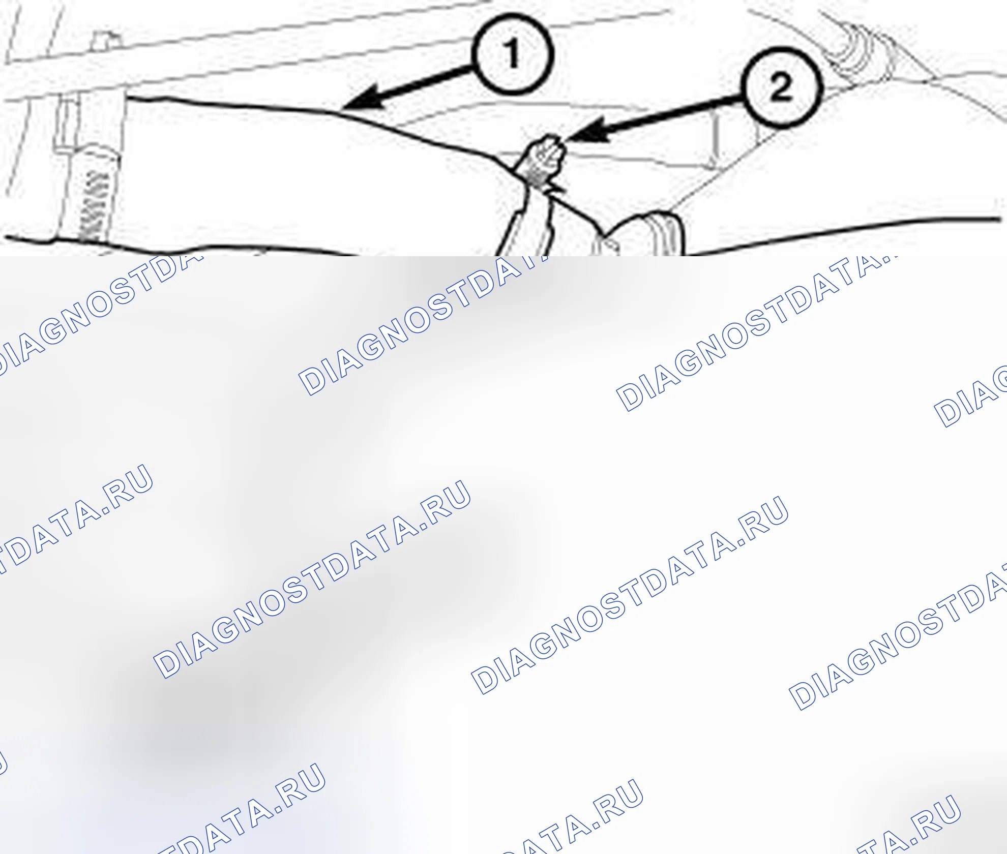 Рис. 68: СЛИВ ТОПЛИВНОГО БАКА. Jeep Liberty II