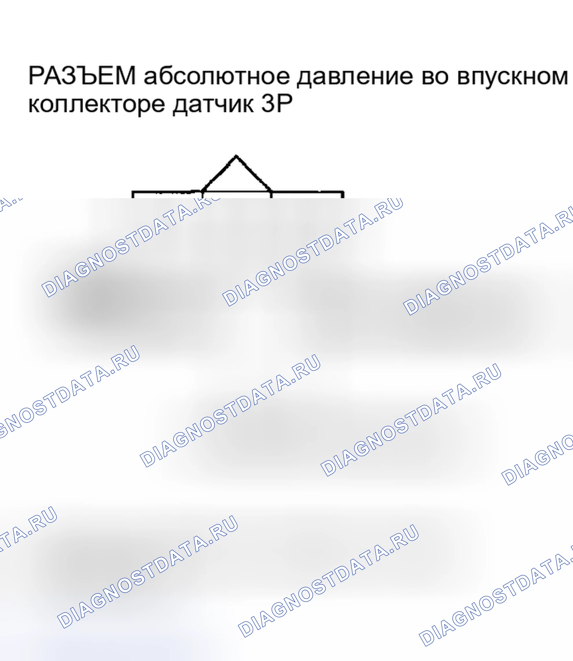 Рис. 81: P0108 расшифровка кода ошибки: высоковольтная цепь датчика абсолютное давление во впускном коллекторе. Honda CR-V II