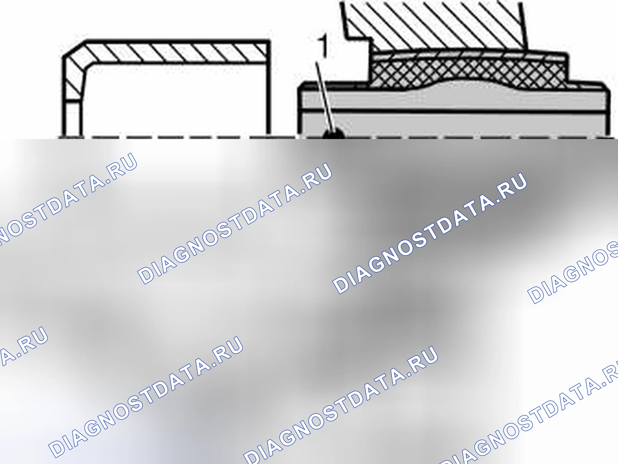 Рис. 227: Установка втулки. Volvo V70 II
