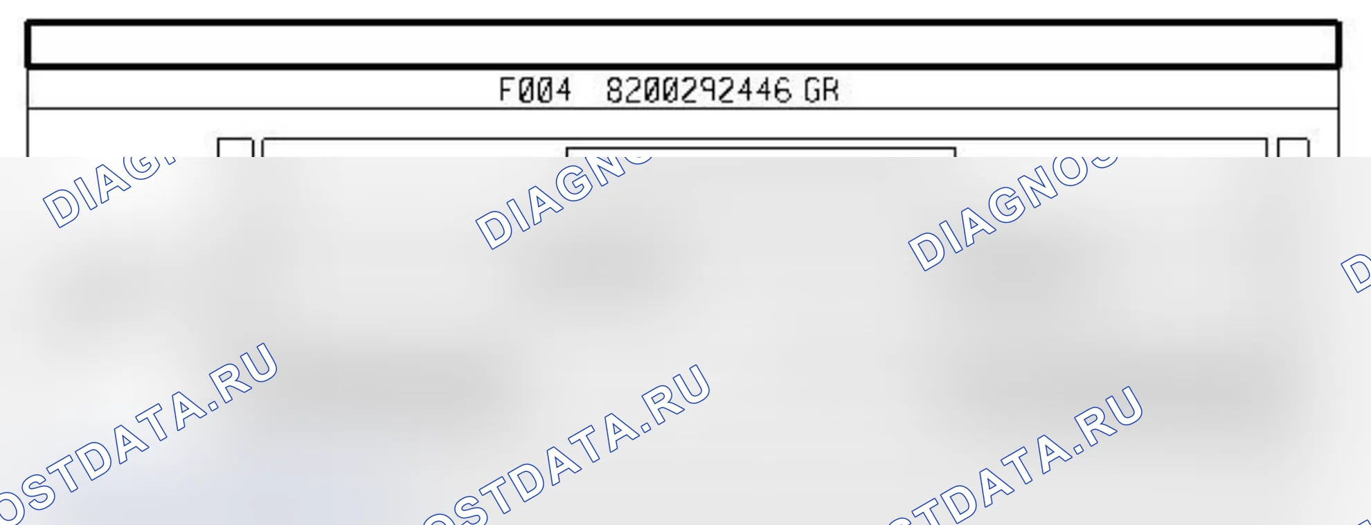 Распиновка разъёма 1127 — Видеодисплей. Renault Laguna III