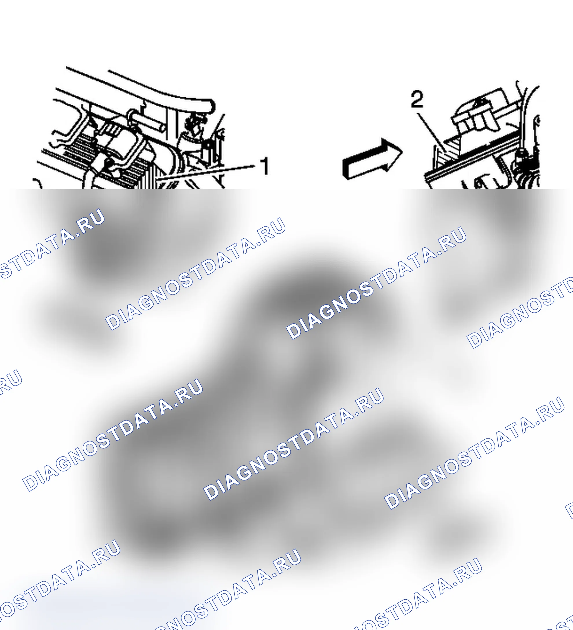 Рис. 8: Идентификация двигателя. Chevrolet Cab & Chassis Silverado 3500 