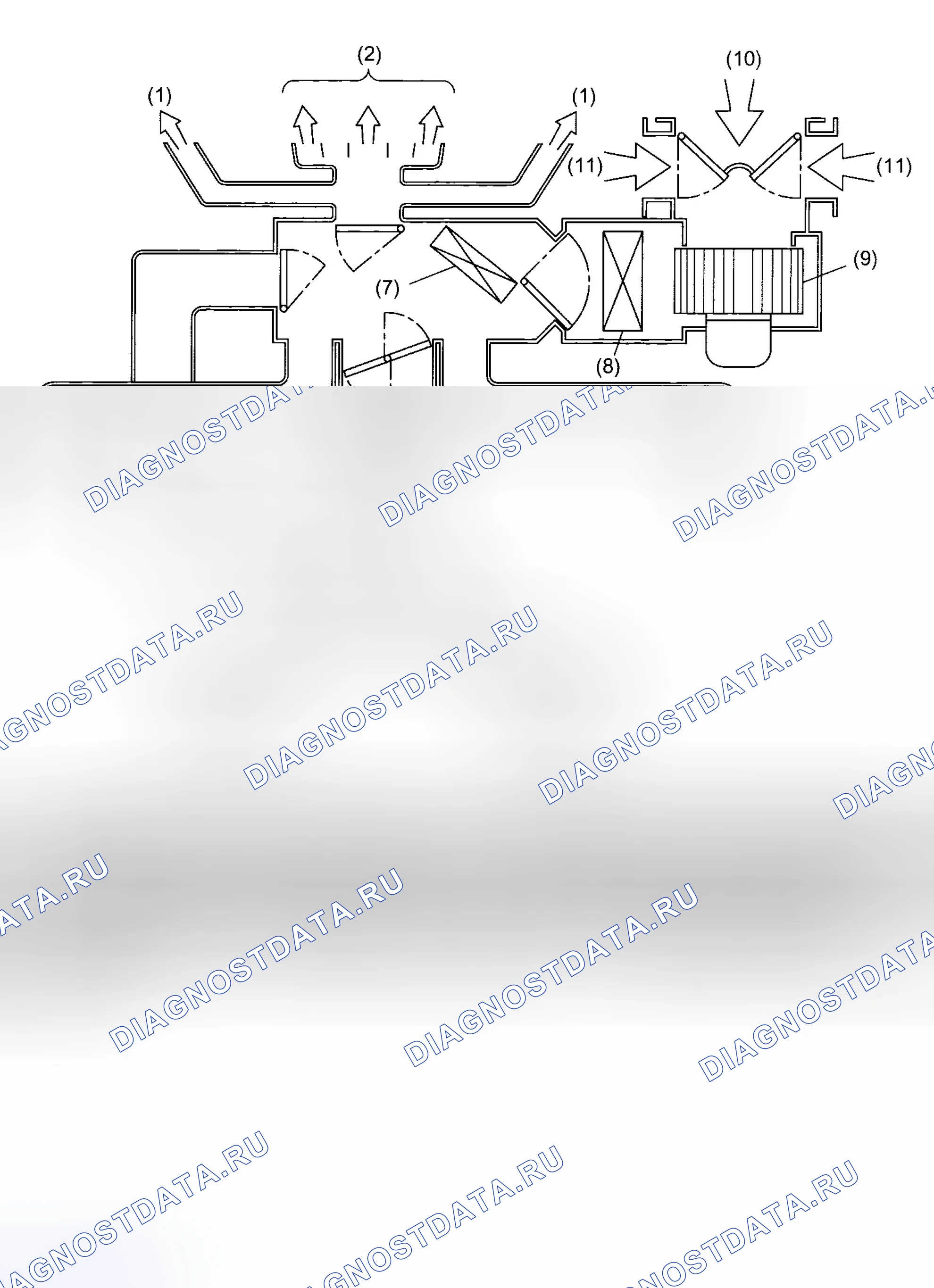 Рис. 1: РЕЖИМЫ ВОЗДУШНОГО ПОТОКА. Subaru Impreza WRX GH
