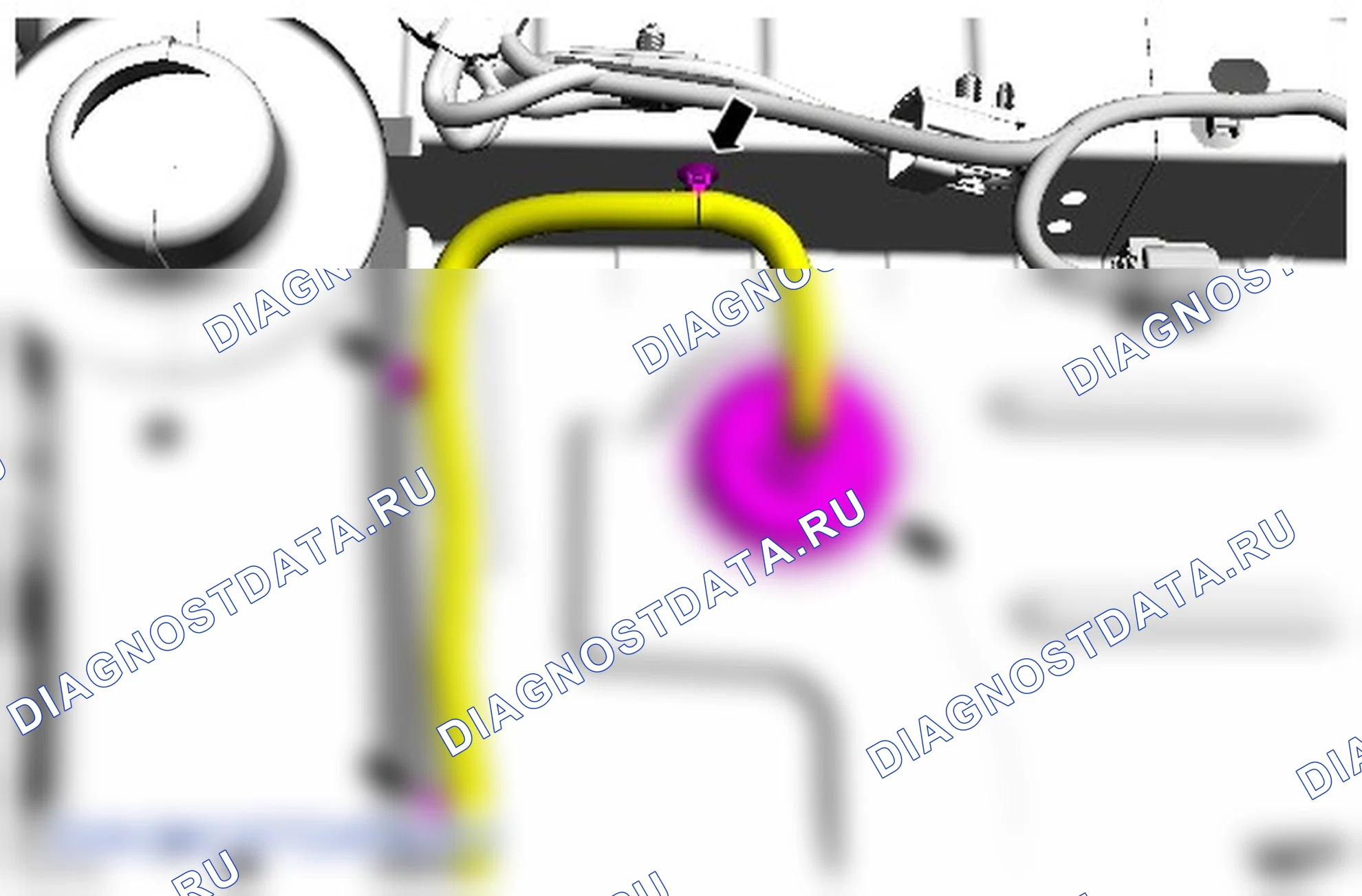 Как снять и установить жгут электропроводки пассажирского салона. Ford Mondeo V