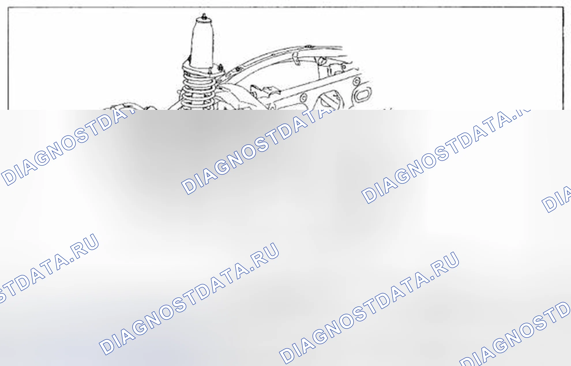 Рис. 20: ДЕМОНТАЖ / МОНТАЖ ЗАДНЕГО СТАБИЛИЗАТОРА. Mazda MX-5 NC рестайлинг