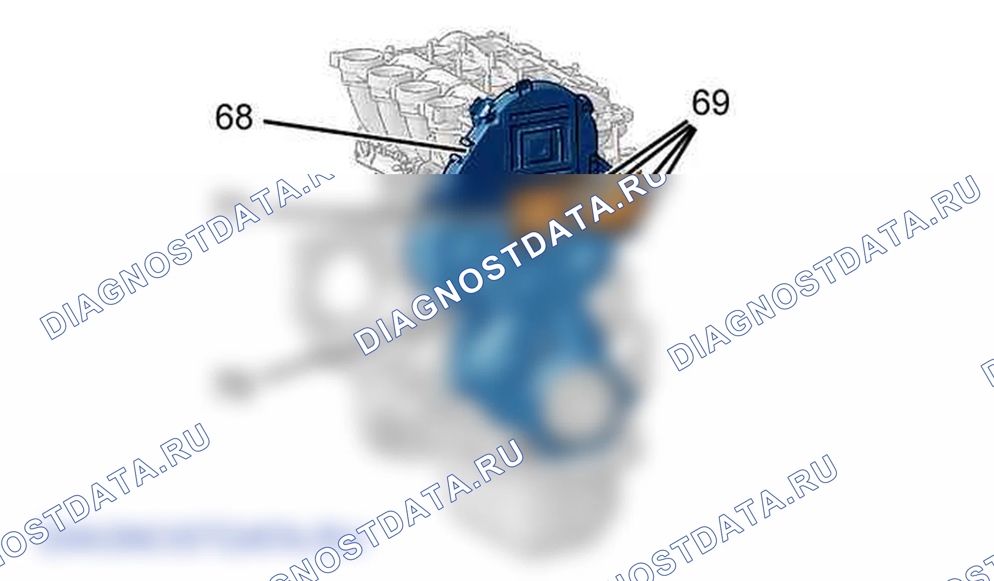 Демонтаж: двигателя — b1bp3hrd. Citroen C3 I
